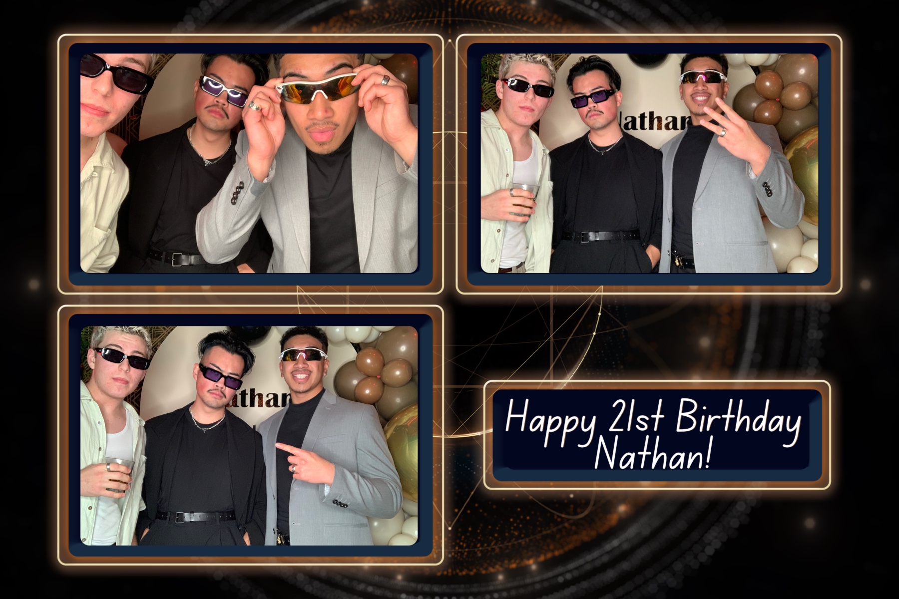 Nathan's 21st | View more photos from the event at gallery.photobooth.co.nz/u/SelfieCentral/Nathans-21st
