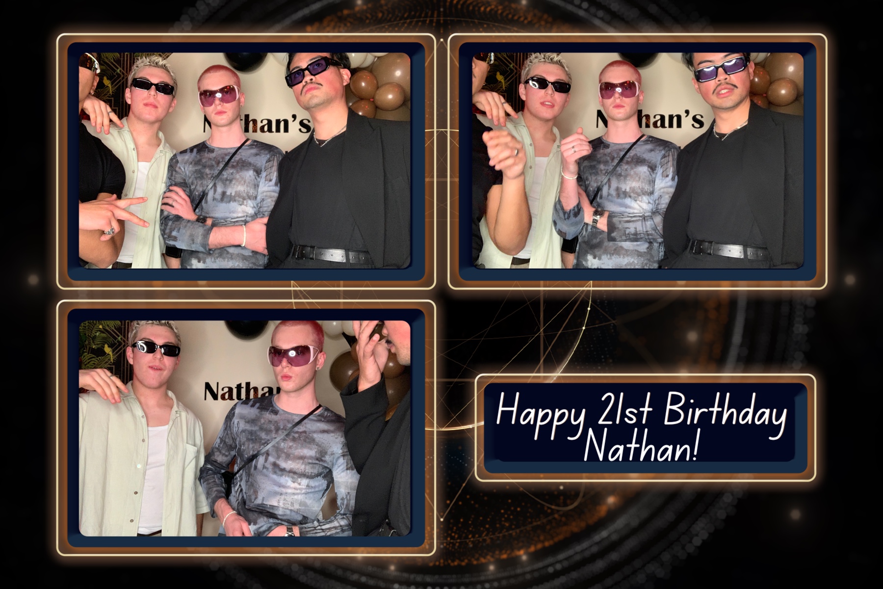 Nathan's 21st | View more photos from the event at gallery.photobooth.co.nz/u/SelfieCentral/Nathans-21st