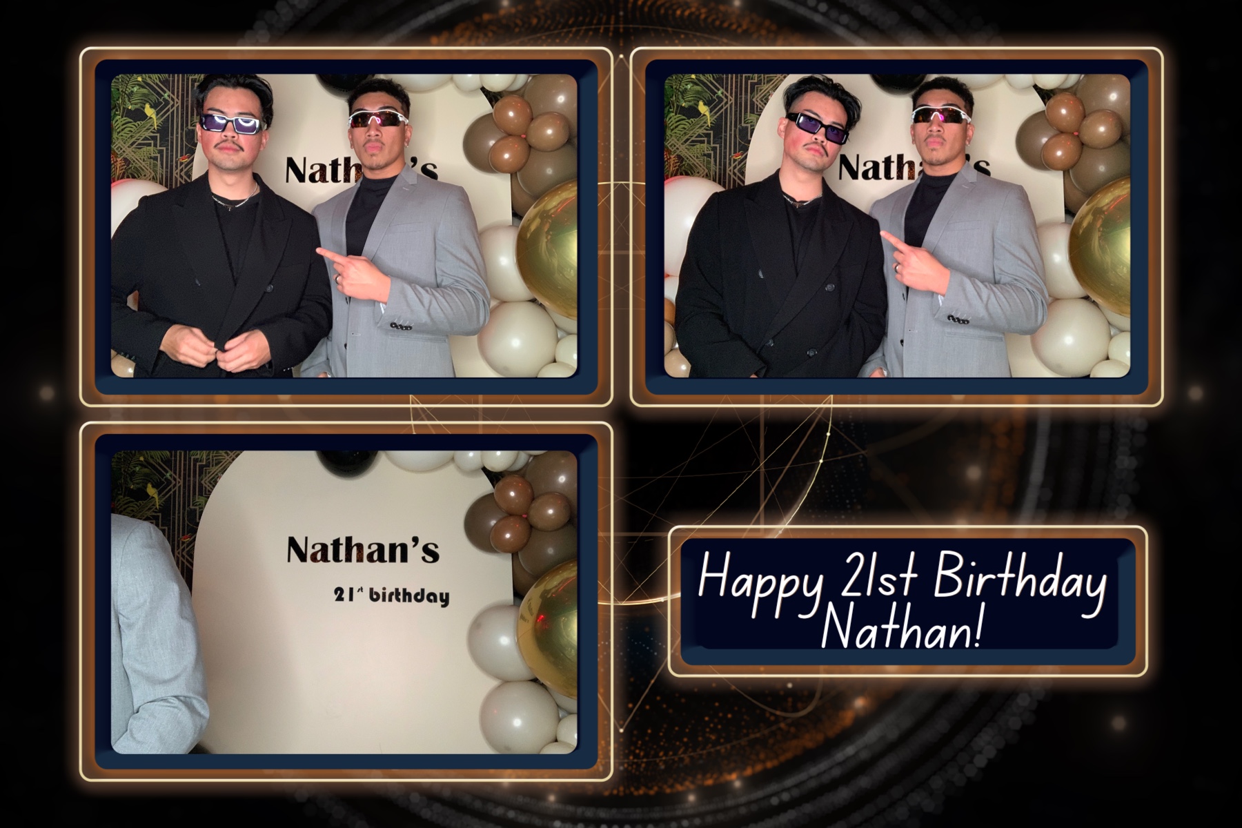 Nathan's 21st | View more photos from the event at gallery.photobooth.co.nz/u/SelfieCentral/Nathans-21st