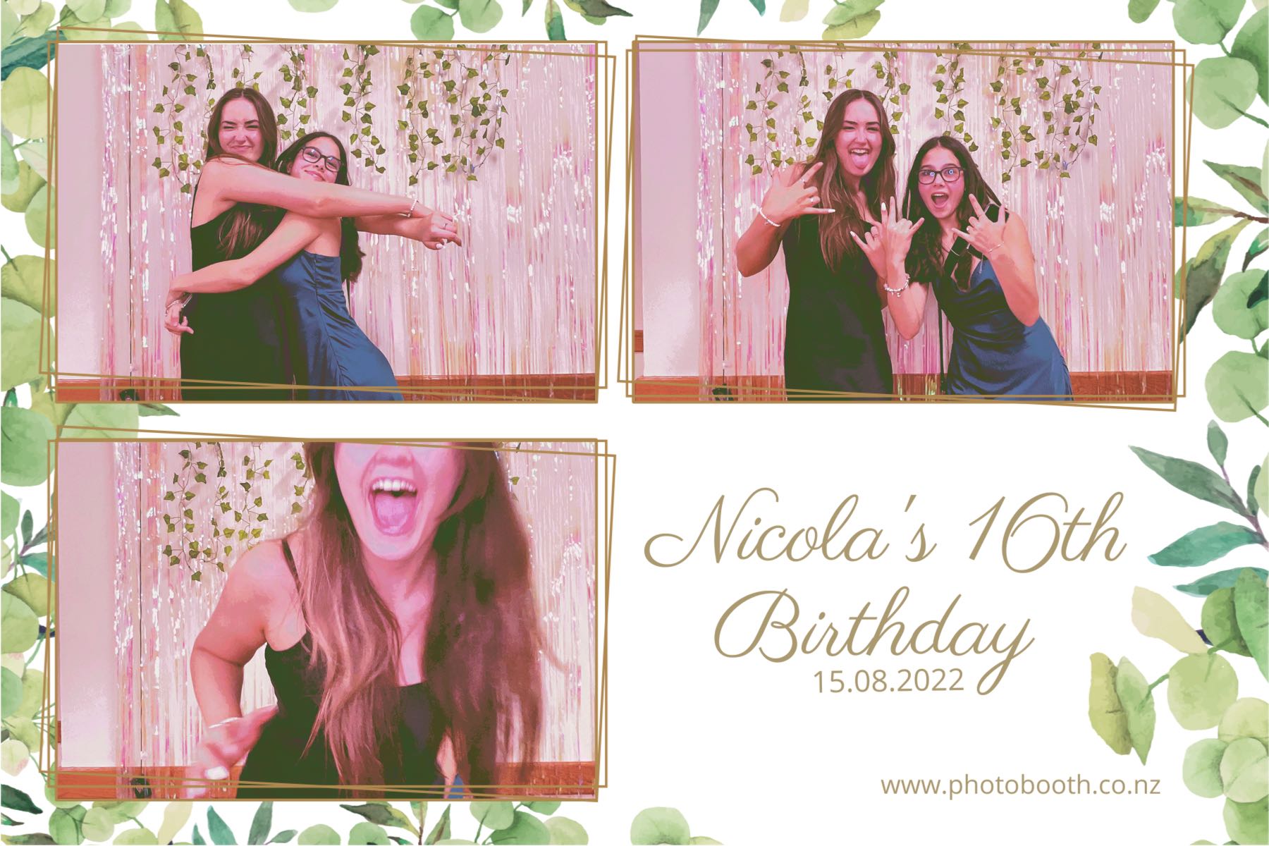 Nicola's 16th Birthday | View more photos from the event at gallery.photobooth.co.nz/u/SelfieCentral/Nicolas-16th-Birthday