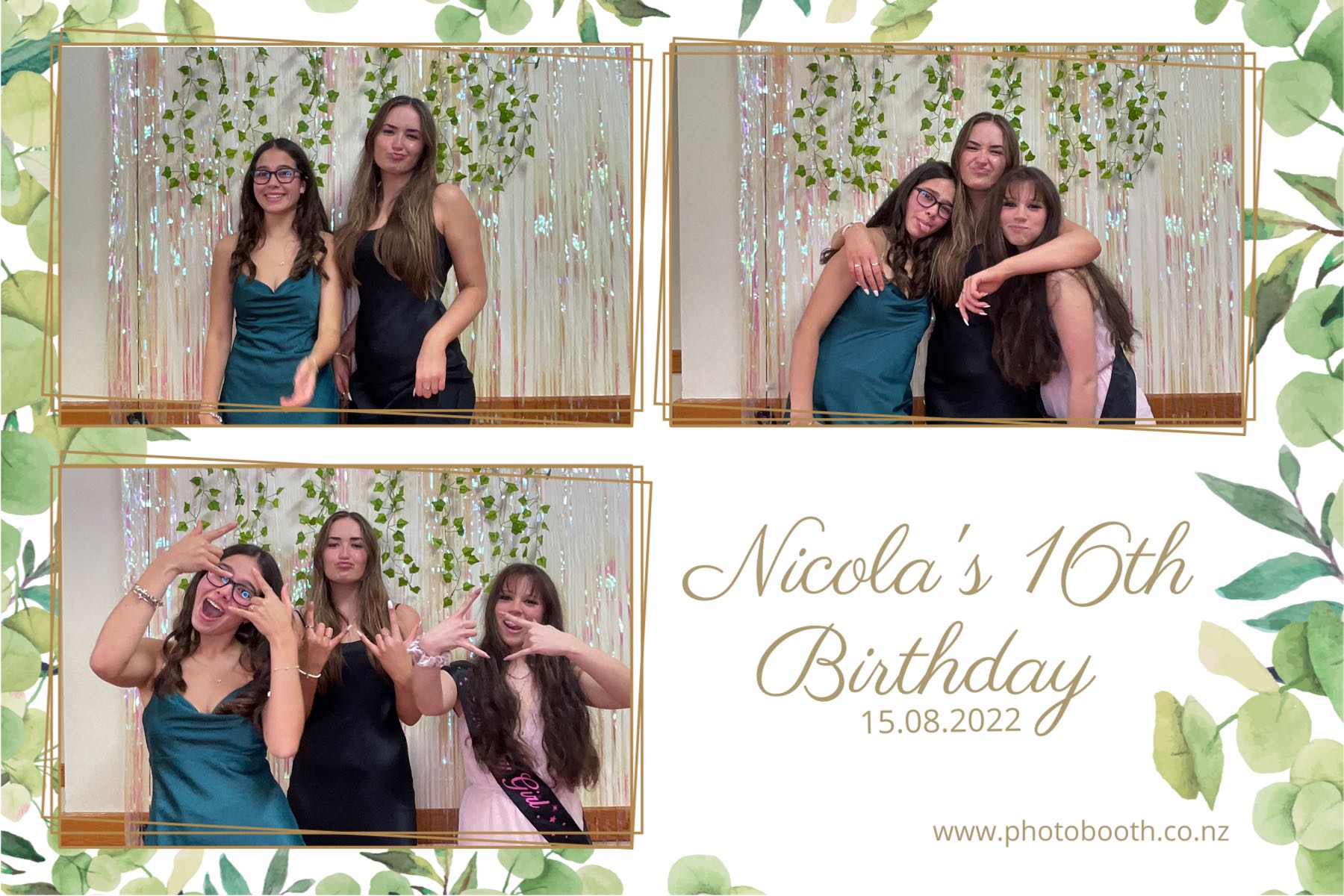 Nicola's 16th Birthday | View more photos from the event at gallery.photobooth.co.nz/u/SelfieCentral/Nicolas-16th-Birthday