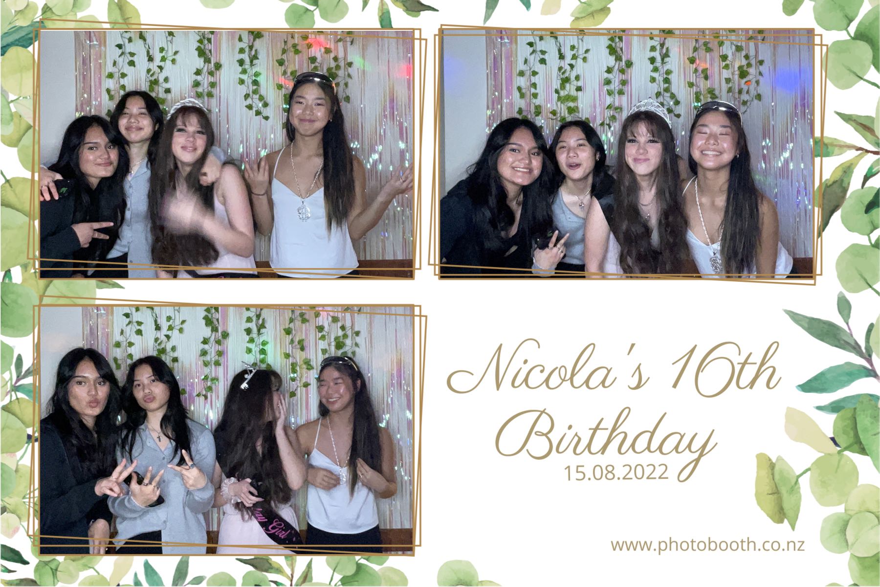 Nicola's 16th Birthday | View more photos from the event at gallery.photobooth.co.nz/u/SelfieCentral/Nicolas-16th-Birthday