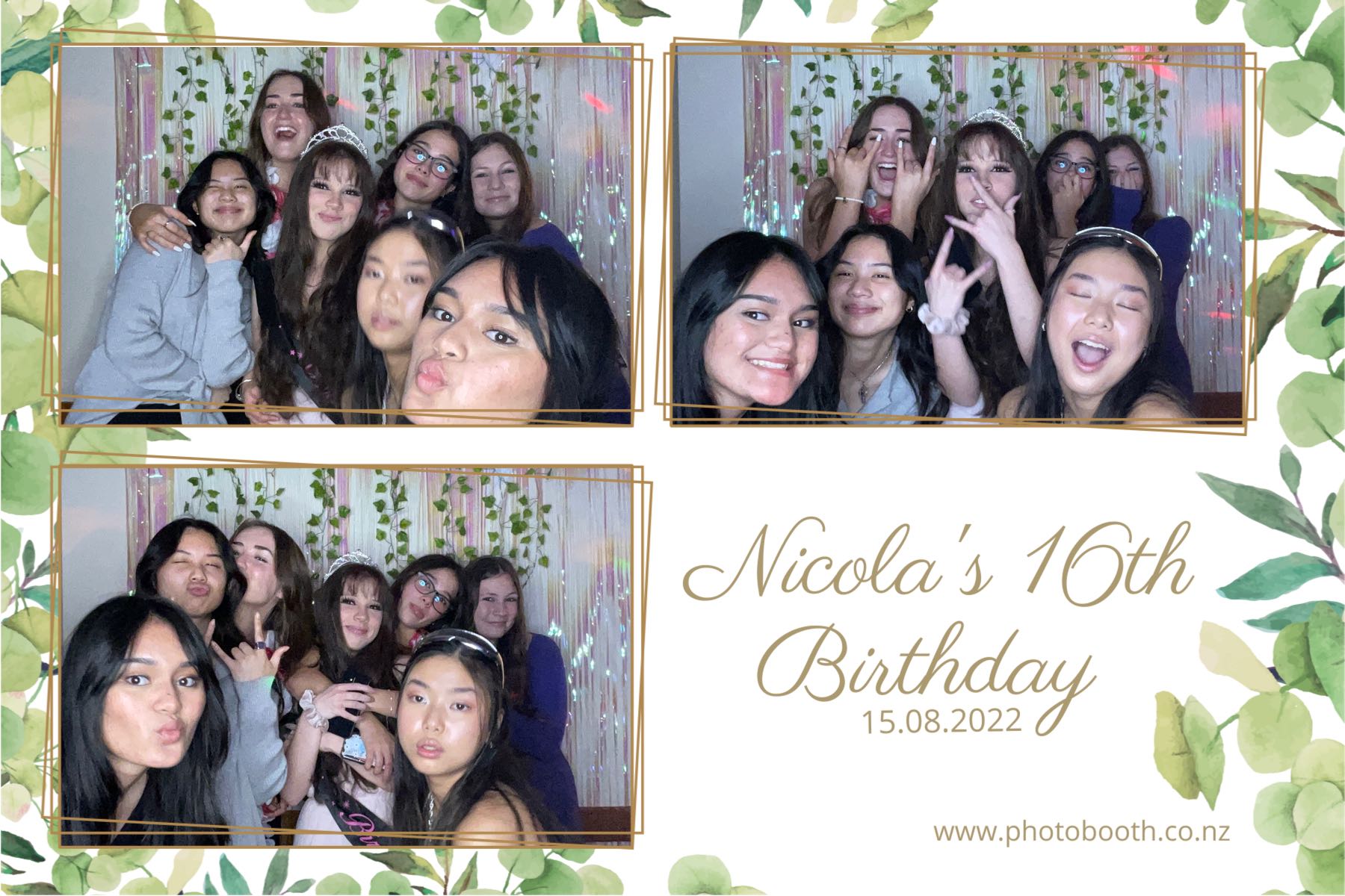 Nicola's 16th Birthday | View more photos from the event at gallery.photobooth.co.nz/u/SelfieCentral/Nicolas-16th-Birthday