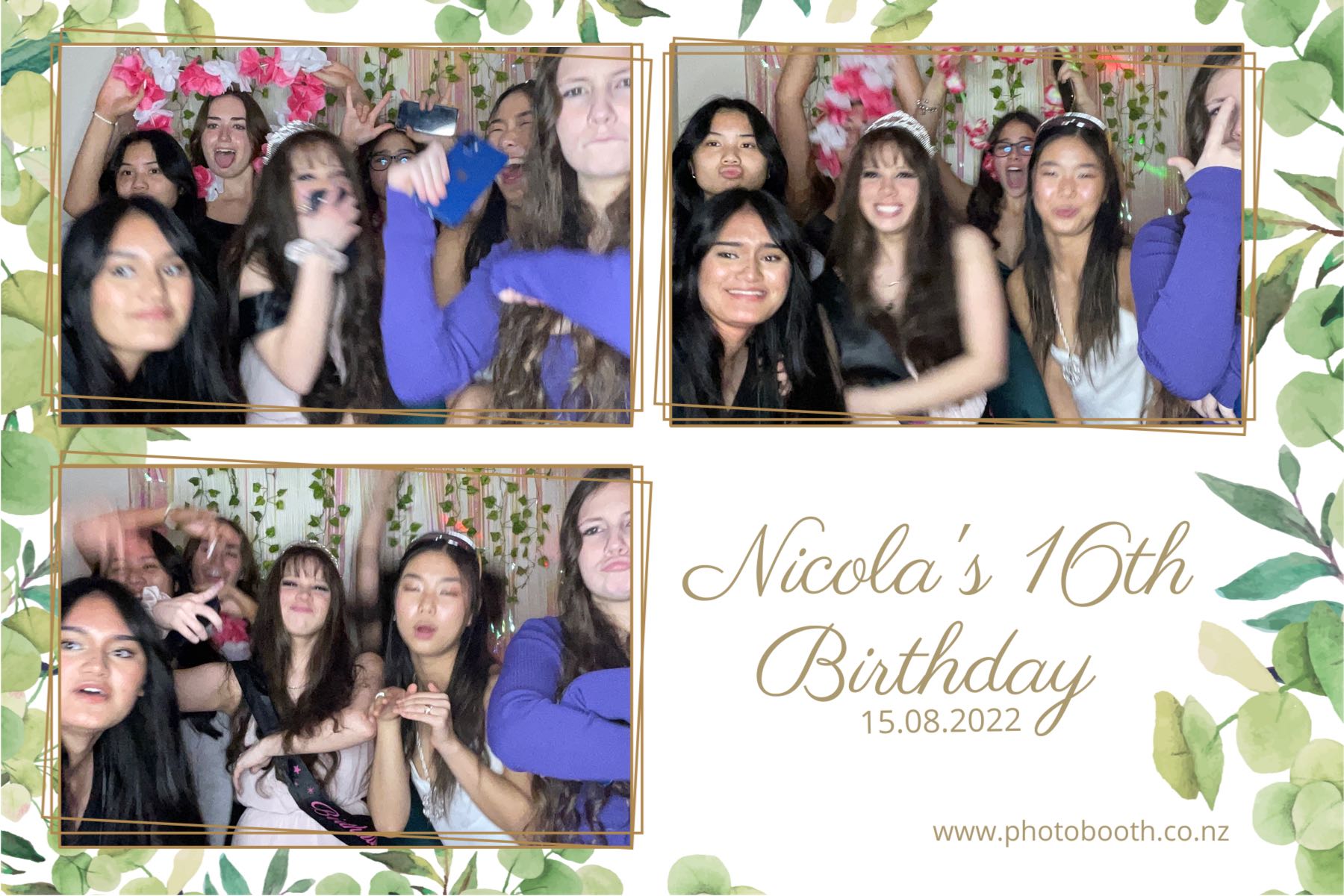 Nicola's 16th Birthday | View more photos from the event at gallery.photobooth.co.nz/u/SelfieCentral/Nicolas-16th-Birthday