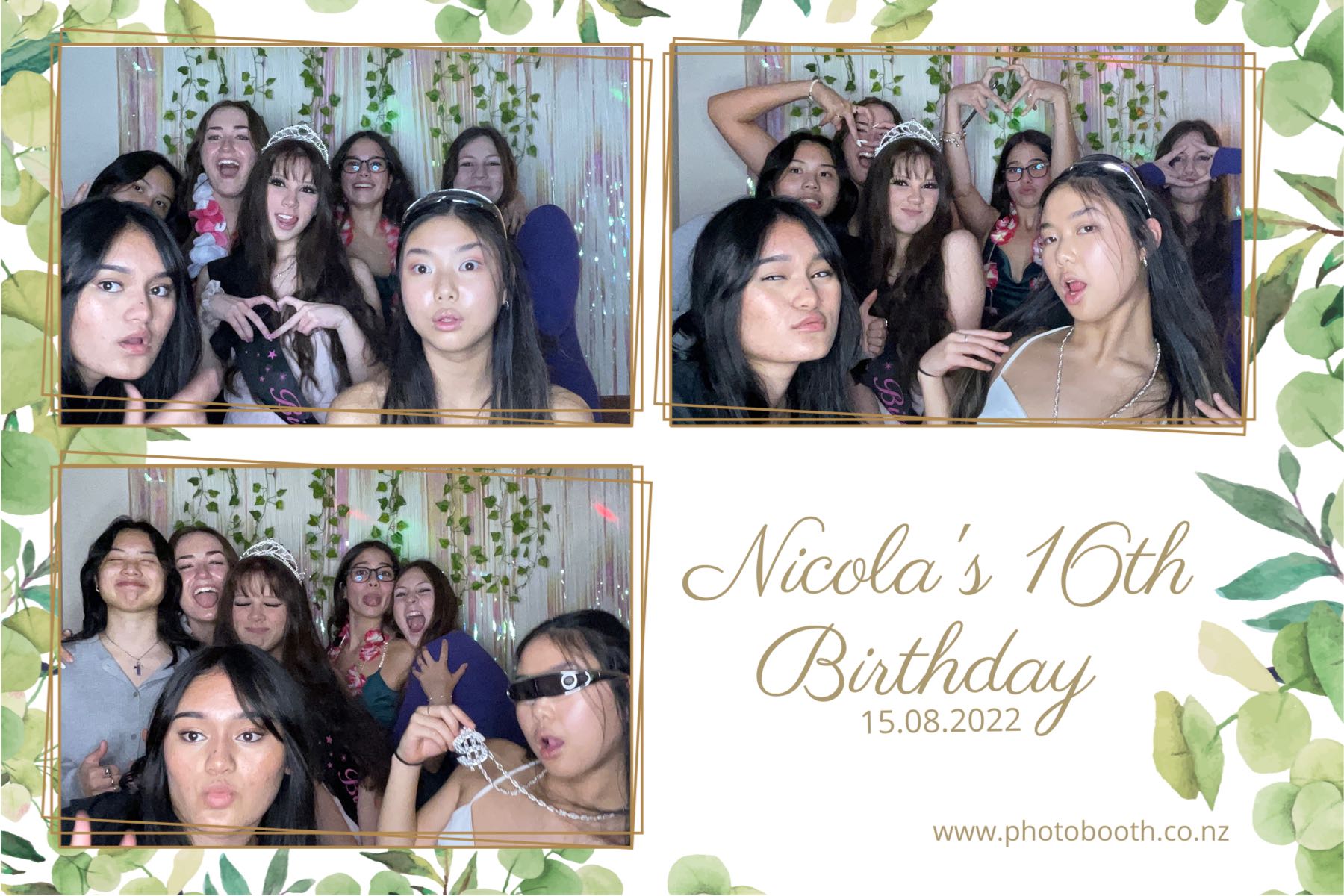 Nicola's 16th Birthday | View more photos from the event at gallery.photobooth.co.nz/u/SelfieCentral/Nicolas-16th-Birthday