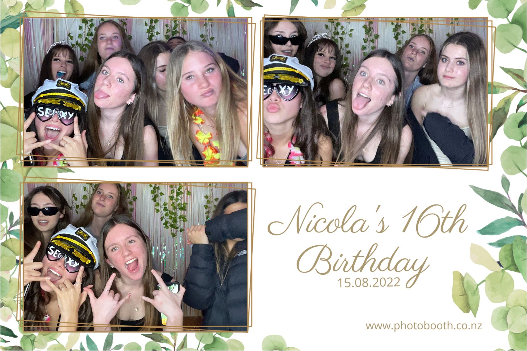 Nicola's 16th Birthday | View more photos from the event at gallery.photobooth.co.nz/u/SelfieCentral/Nicolas-16th-Birthday