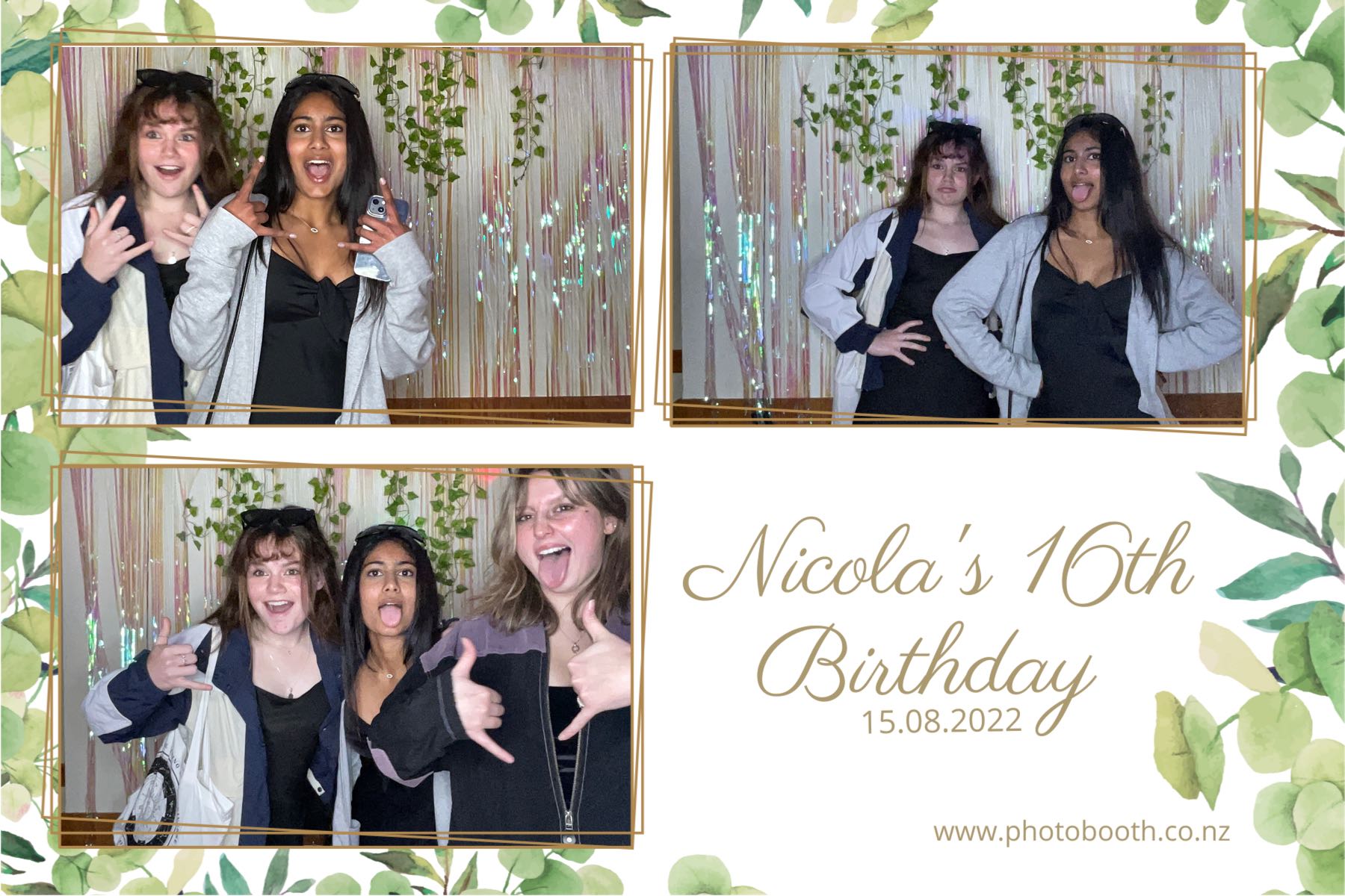 Nicola's 16th Birthday | View more photos from the event at gallery.photobooth.co.nz/u/SelfieCentral/Nicolas-16th-Birthday