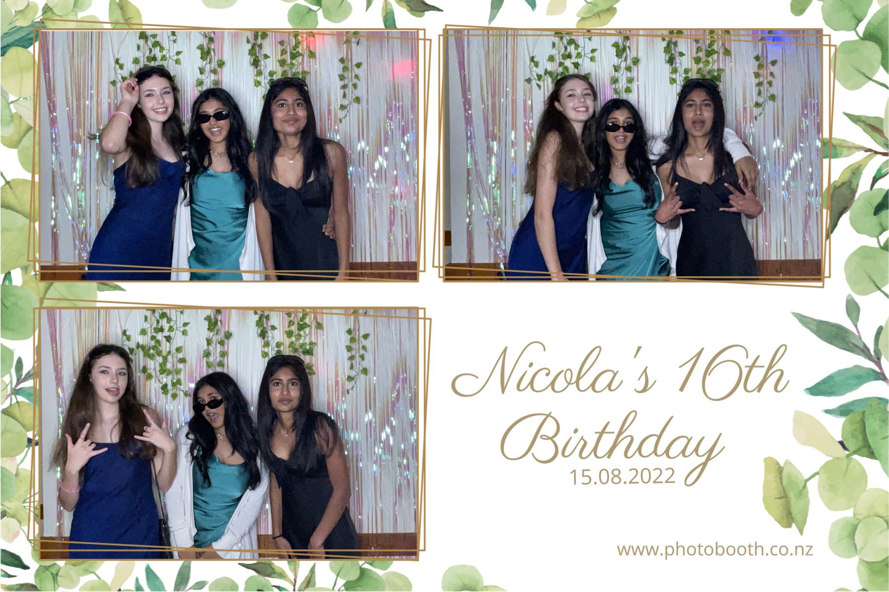 Nicola's 16th Birthday | View more photos from the event at gallery.photobooth.co.nz/u/SelfieCentral/Nicolas-16th-Birthday