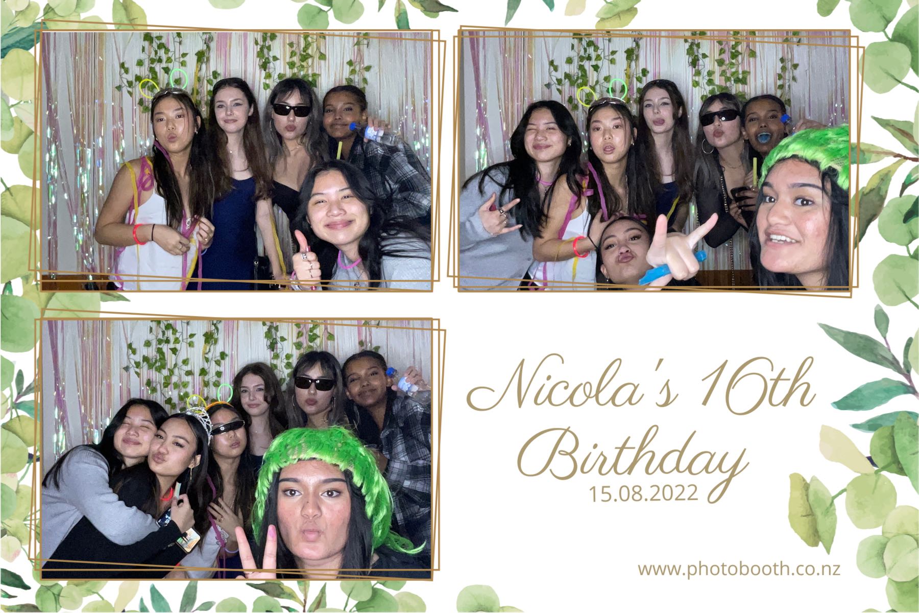 Nicola's 16th Birthday | View more photos from the event at gallery.photobooth.co.nz/u/SelfieCentral/Nicolas-16th-Birthday