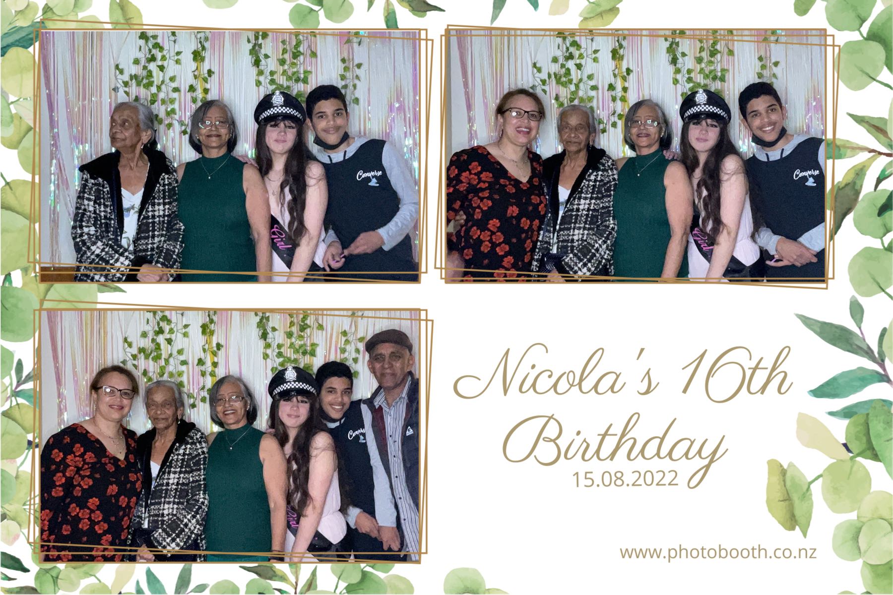 Nicola's 16th Birthday | View more photos from the event at gallery.photobooth.co.nz/u/SelfieCentral/Nicolas-16th-Birthday