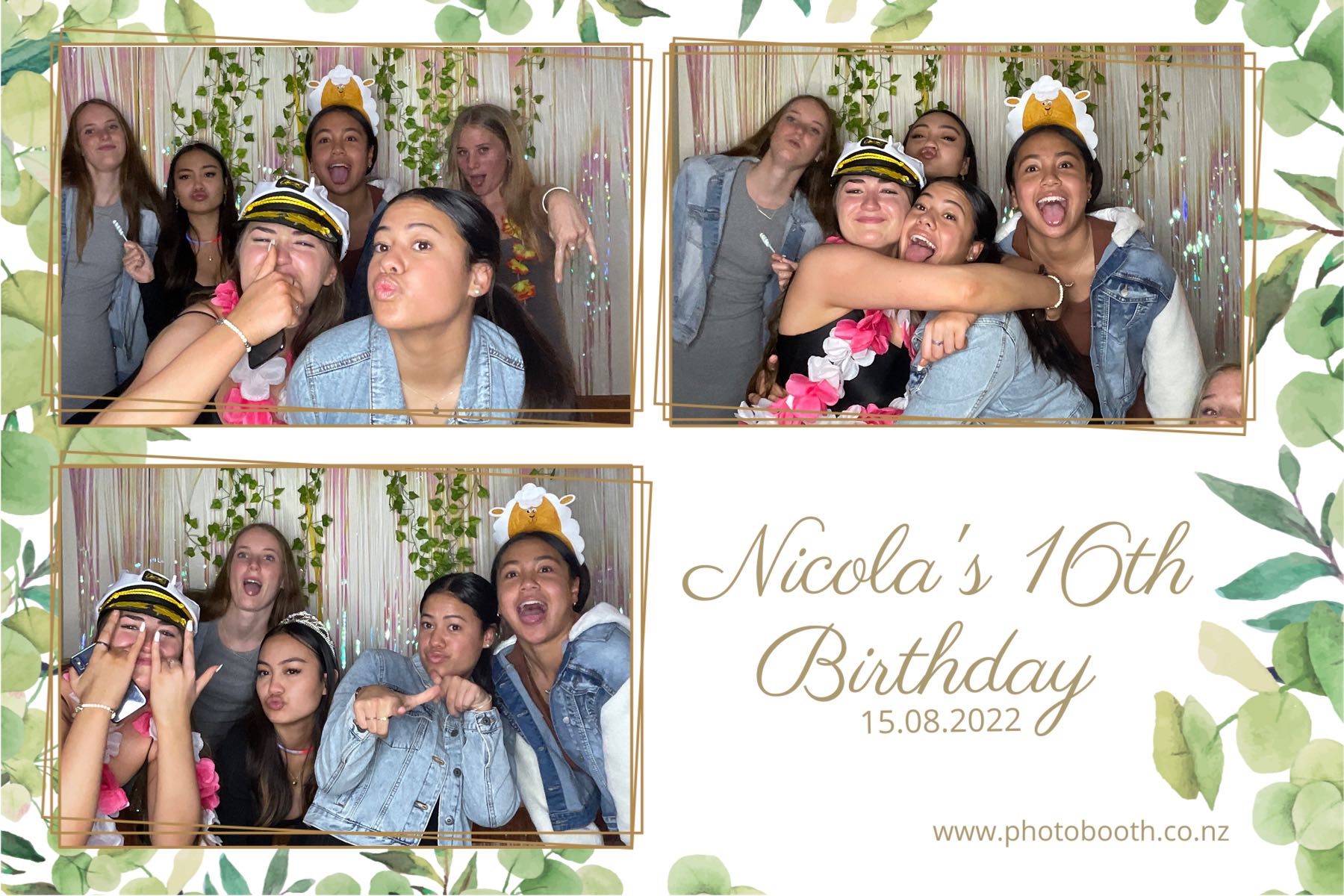 Nicola's 16th Birthday | View more photos from the event at gallery.photobooth.co.nz/u/SelfieCentral/Nicolas-16th-Birthday