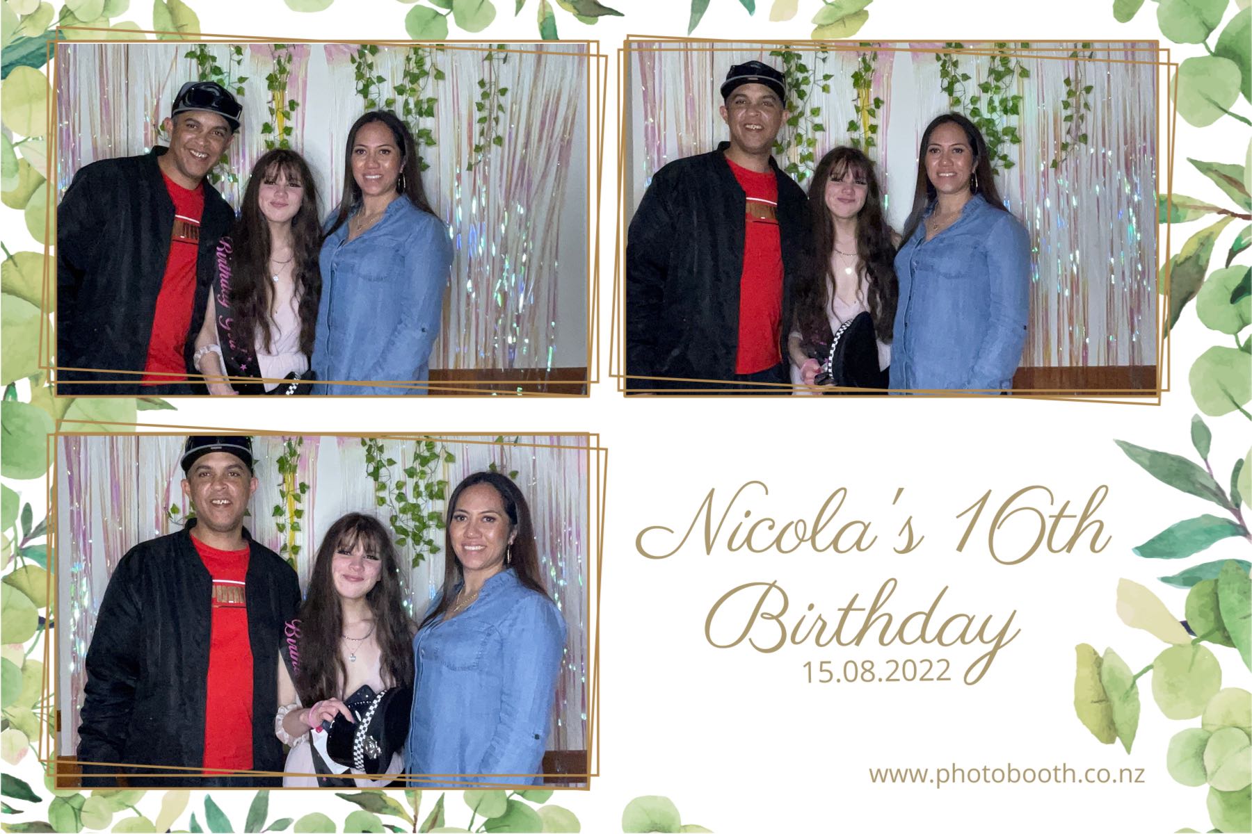 Nicola's 16th Birthday | View more photos from the event at gallery.photobooth.co.nz/u/SelfieCentral/Nicolas-16th-Birthday
