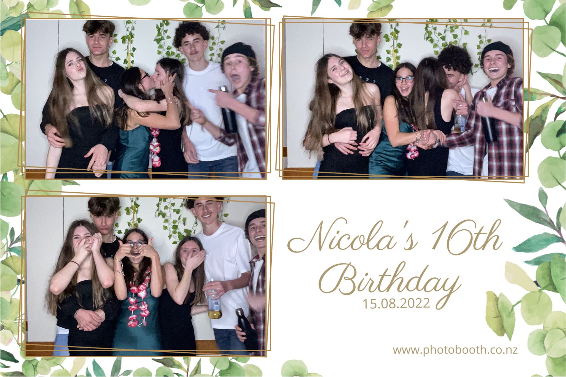 Nicola's 16th Birthday | View more photos from the event at gallery.photobooth.co.nz/u/SelfieCentral/Nicolas-16th-Birthday