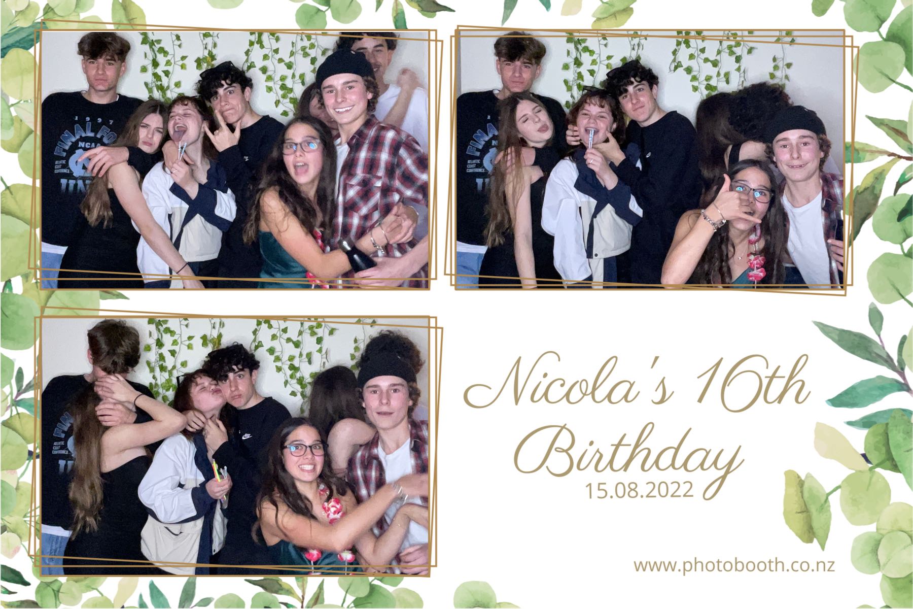 Nicola's 16th Birthday | View more photos from the event at gallery.photobooth.co.nz/u/SelfieCentral/Nicolas-16th-Birthday