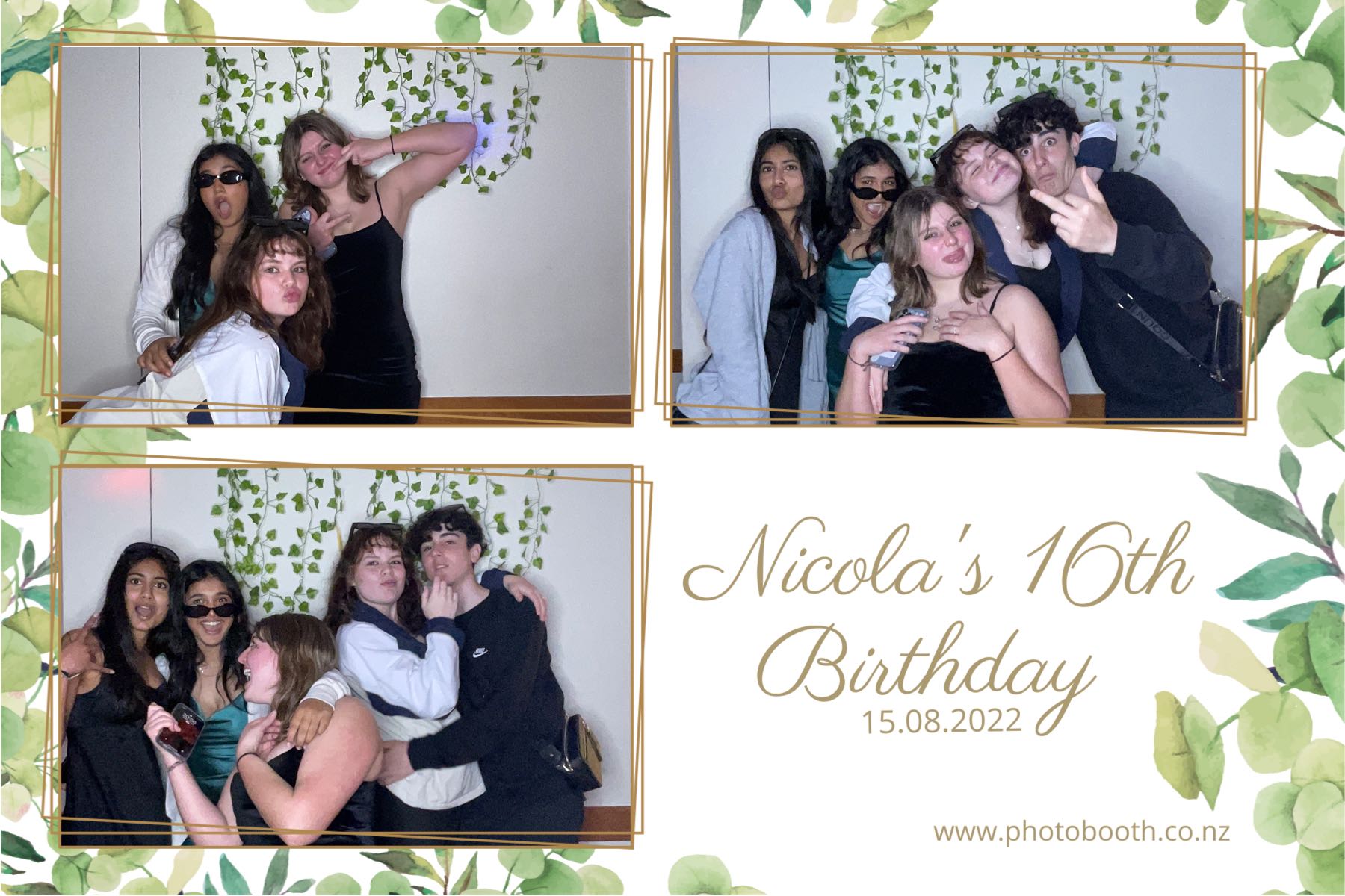 Nicola's 16th Birthday | View more photos from the event at gallery.photobooth.co.nz/u/SelfieCentral/Nicolas-16th-Birthday