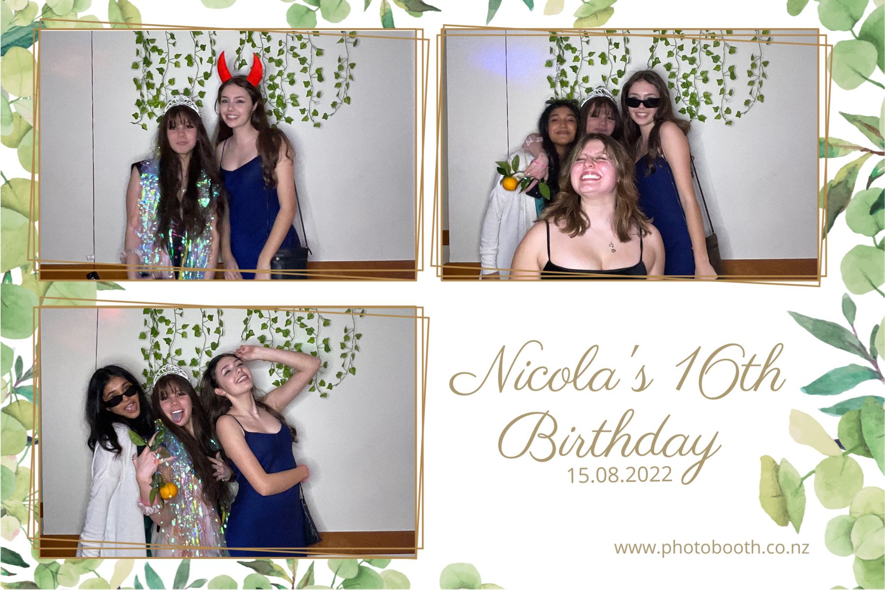 Nicola's 16th Birthday | View more photos from the event at gallery.photobooth.co.nz/u/SelfieCentral/Nicolas-16th-Birthday