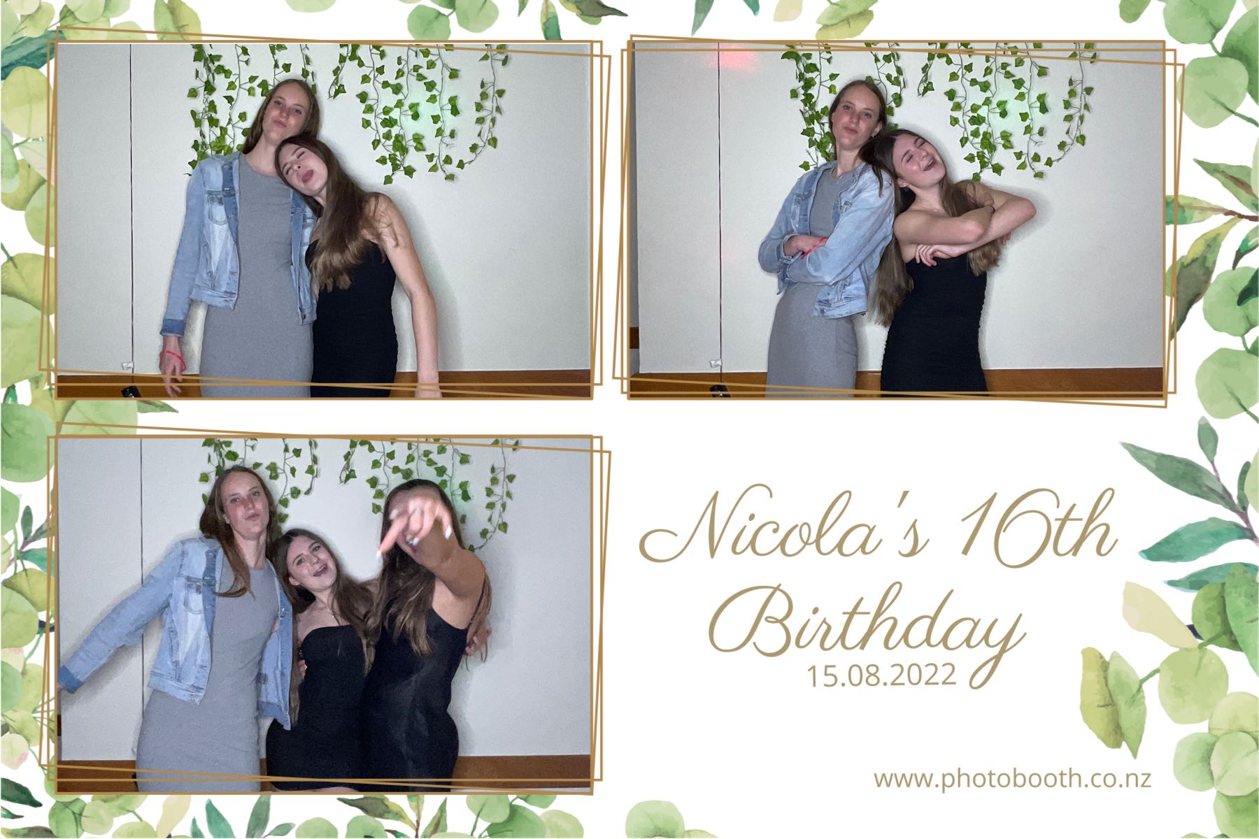Nicola's 16th Birthday | View more photos from the event at gallery.photobooth.co.nz/u/SelfieCentral/Nicolas-16th-Birthday