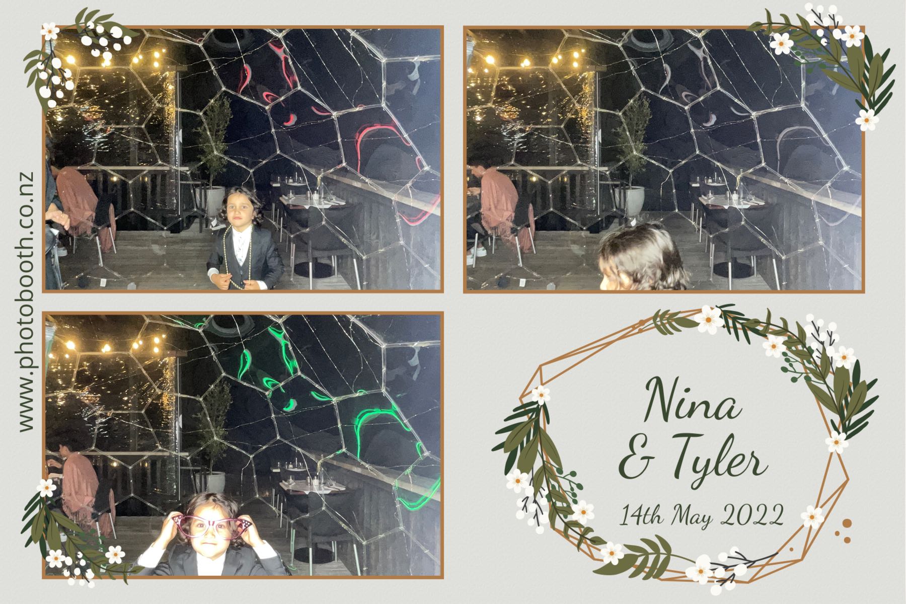 Nina & Tyler's wedding | View more photos from the event at gallery.photobooth.co.nz/u/SelfieCentral/Nina-Tylers-wedding