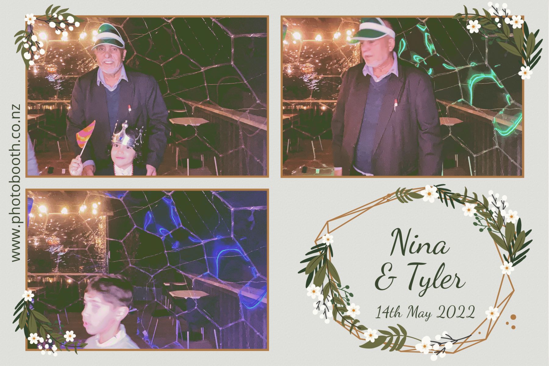 Nina & Tyler's wedding | View more photos from the event at gallery.photobooth.co.nz/u/SelfieCentral/Nina-Tylers-wedding