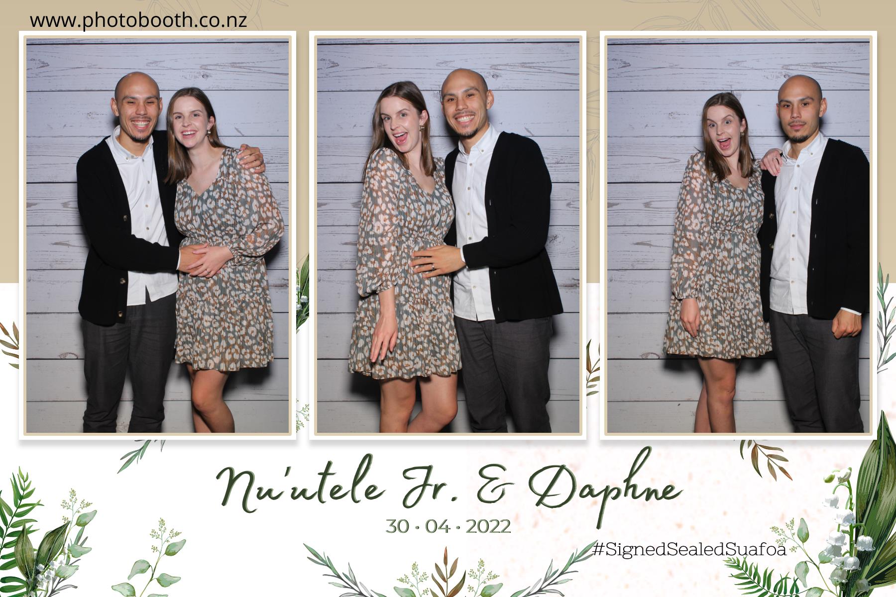 Nuutele Jr & Daphne's Wedding | View more photos from the event at gallery.photobooth.co.nz/u/SelfieCentral/Nuutele-Jr-Daphnes-Wedding