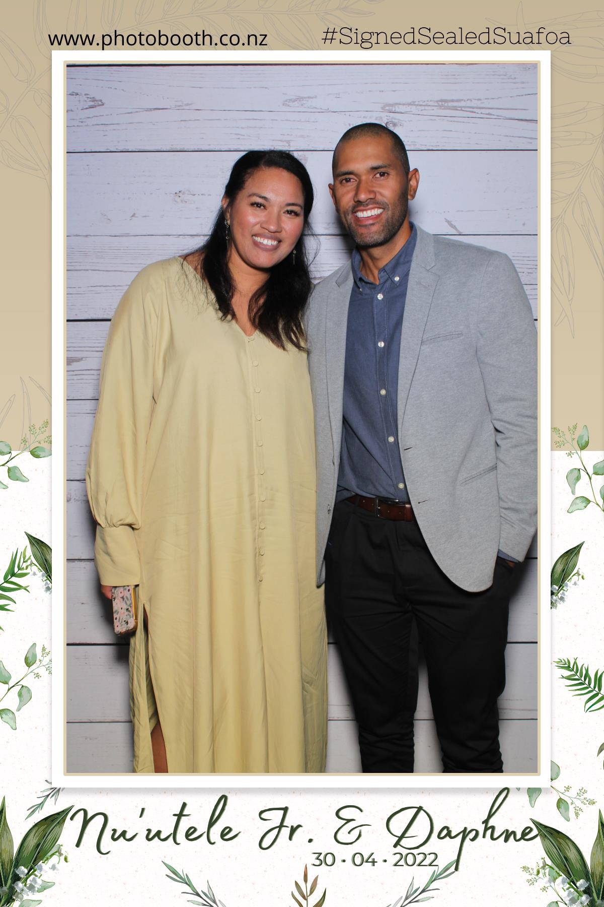 Nuutele Jr & Daphne's Wedding | View more photos from the event at gallery.photobooth.co.nz/u/SelfieCentral/Nuutele-Jr-Daphnes-Wedding