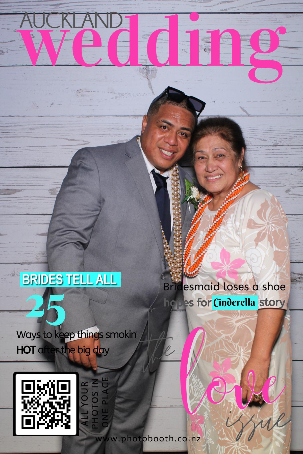 Nuutele Jr & Daphne's Wedding | View more photos from the event at gallery.photobooth.co.nz/u/SelfieCentral/Nuutele-Jr-Daphnes-Wedding