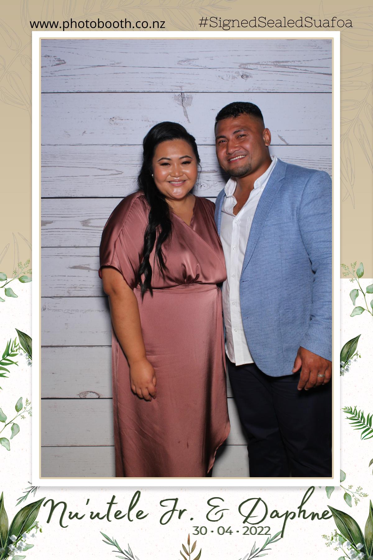 Nuutele Jr & Daphne's Wedding | View more photos from the event at gallery.photobooth.co.nz/u/SelfieCentral/Nuutele-Jr-Daphnes-Wedding