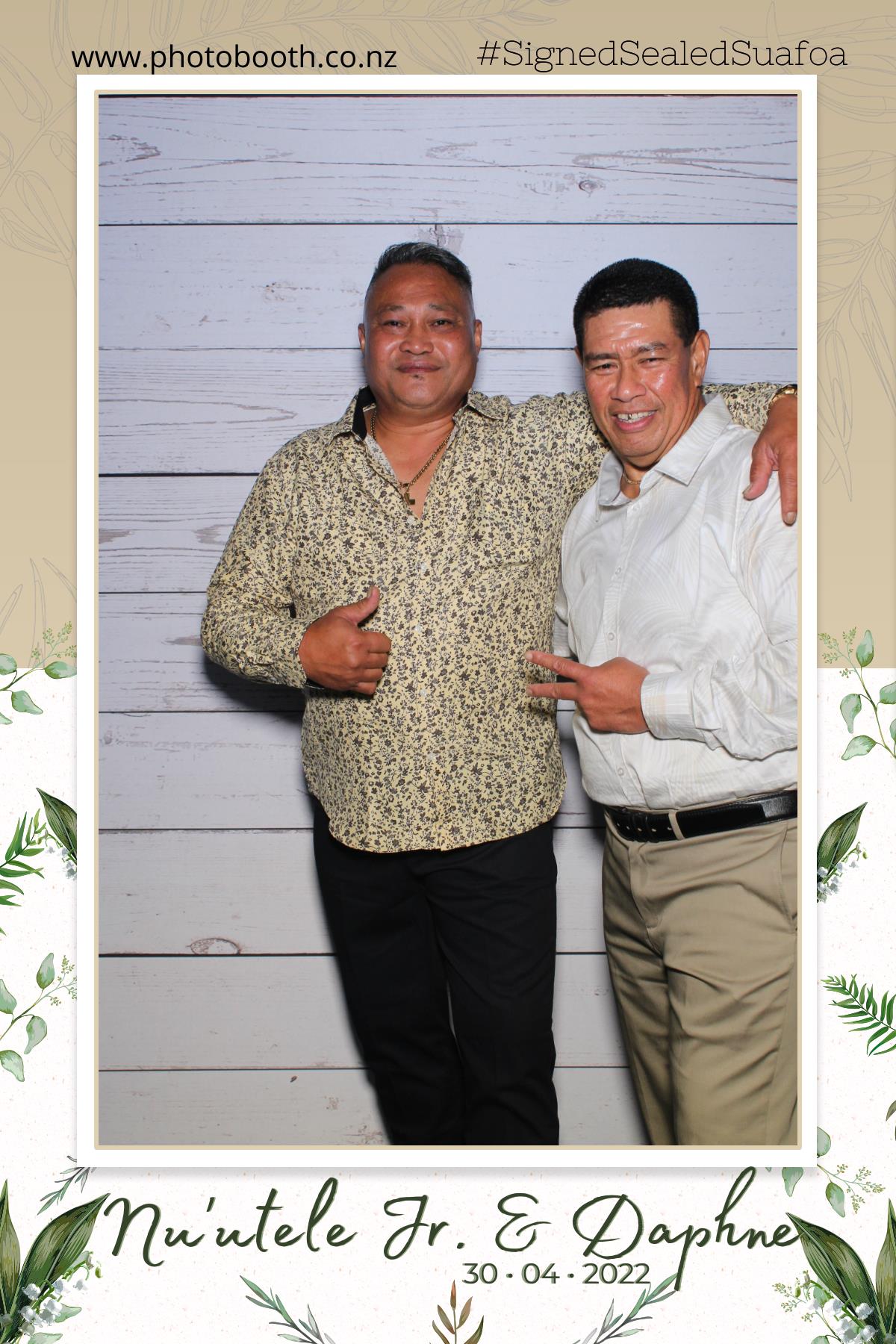 Nuutele Jr & Daphne's Wedding | View more photos from the event at gallery.photobooth.co.nz/u/SelfieCentral/Nuutele-Jr-Daphnes-Wedding