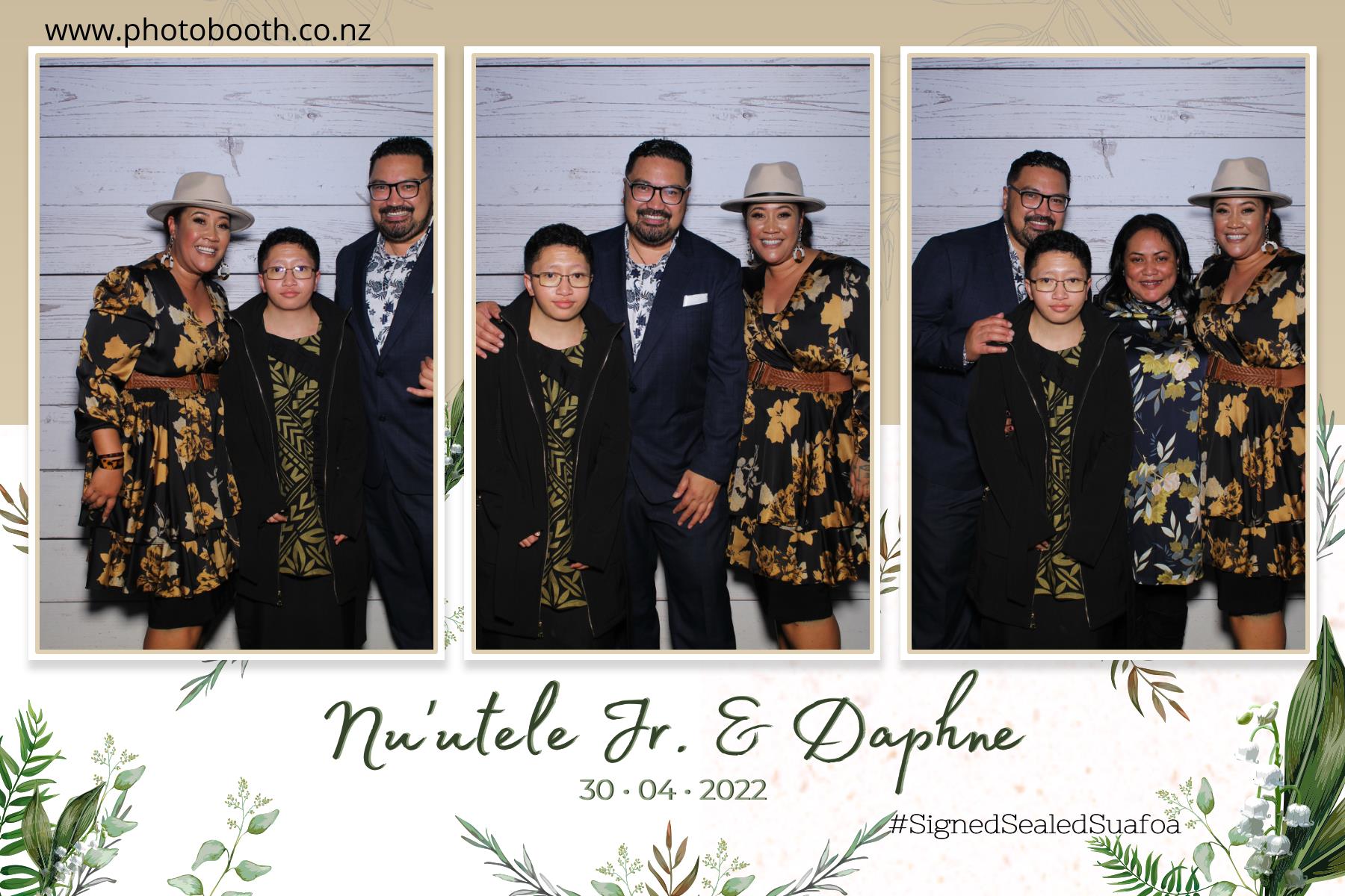 Nuutele Jr & Daphne's Wedding | View more photos from the event at gallery.photobooth.co.nz/u/SelfieCentral/Nuutele-Jr-Daphnes-Wedding
