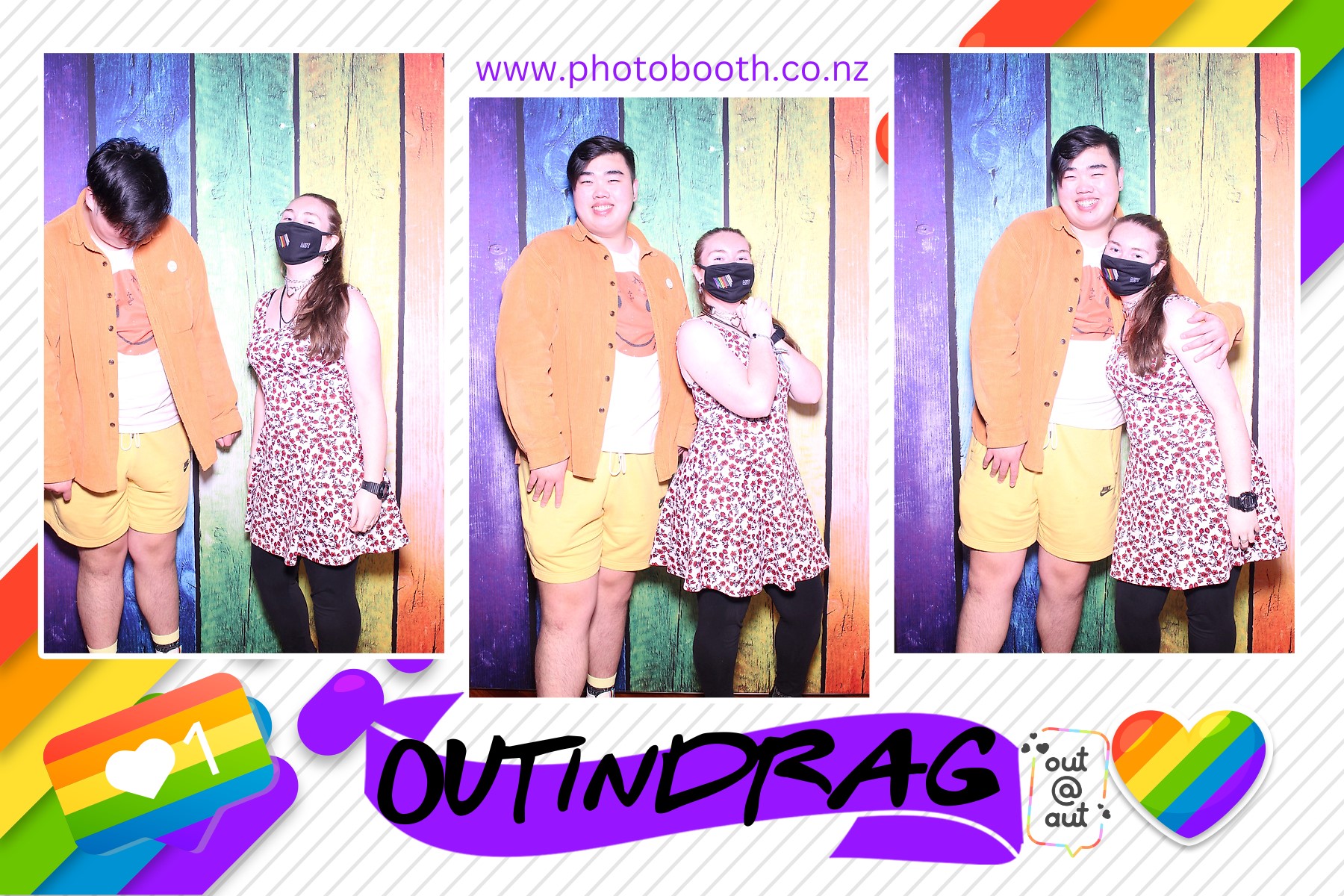 OUT AUT | View more photos from the event at gallery.photobooth.co.nz/u/SelfieCentral/OUT-AUT