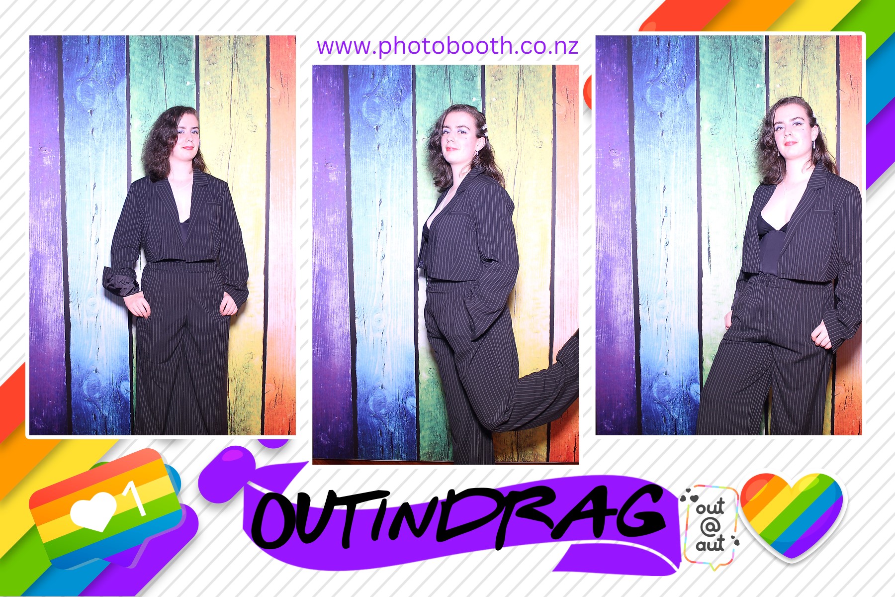 OUT AUT | View more photos from the event at gallery.photobooth.co.nz/u/SelfieCentral/OUT-AUT
