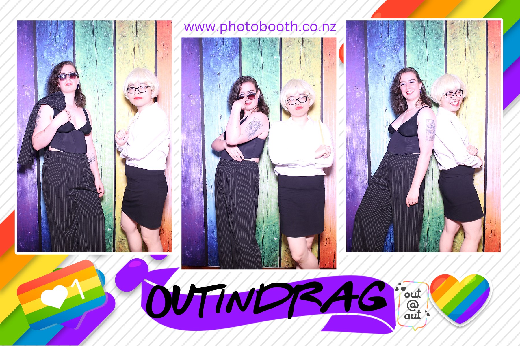 OUT AUT | View more photos from the event at gallery.photobooth.co.nz/u/SelfieCentral/OUT-AUT