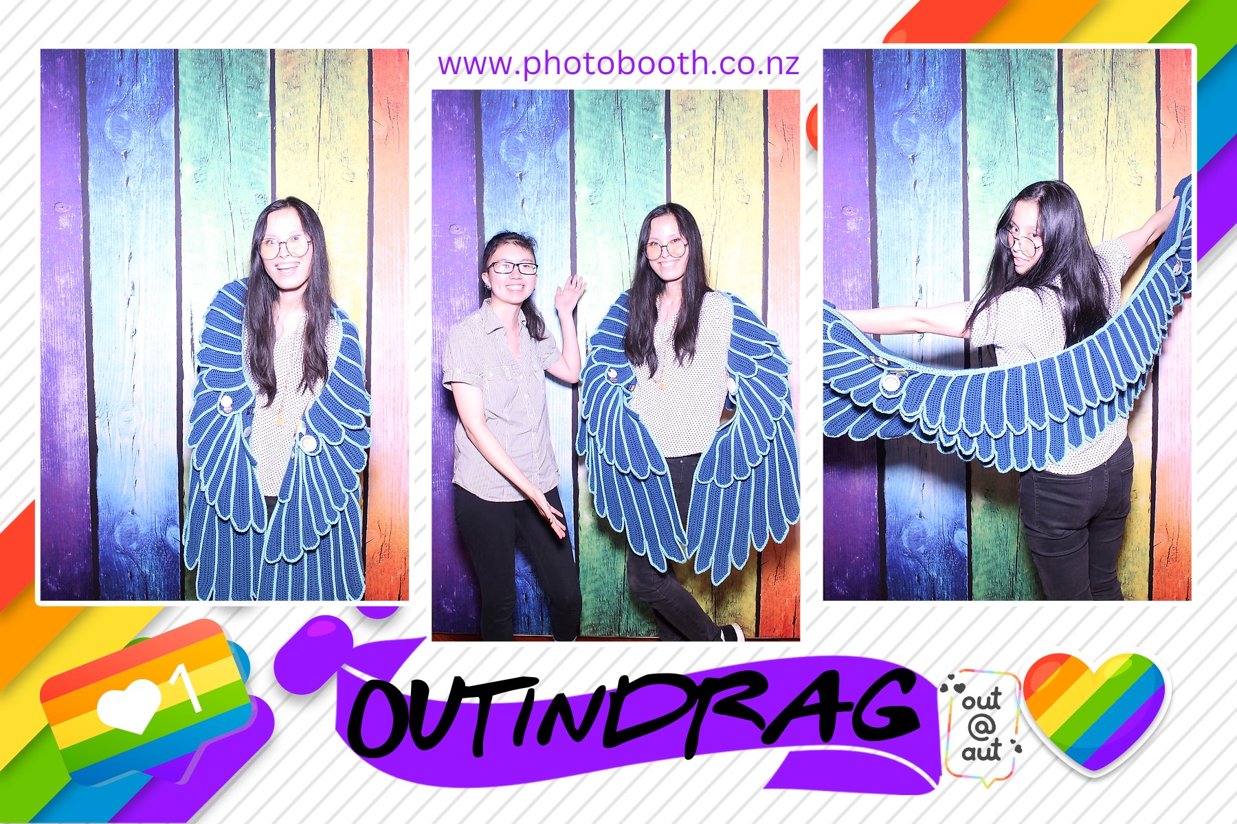 OUT AUT | View more photos from the event at gallery.photobooth.co.nz/u/SelfieCentral/OUT-AUT