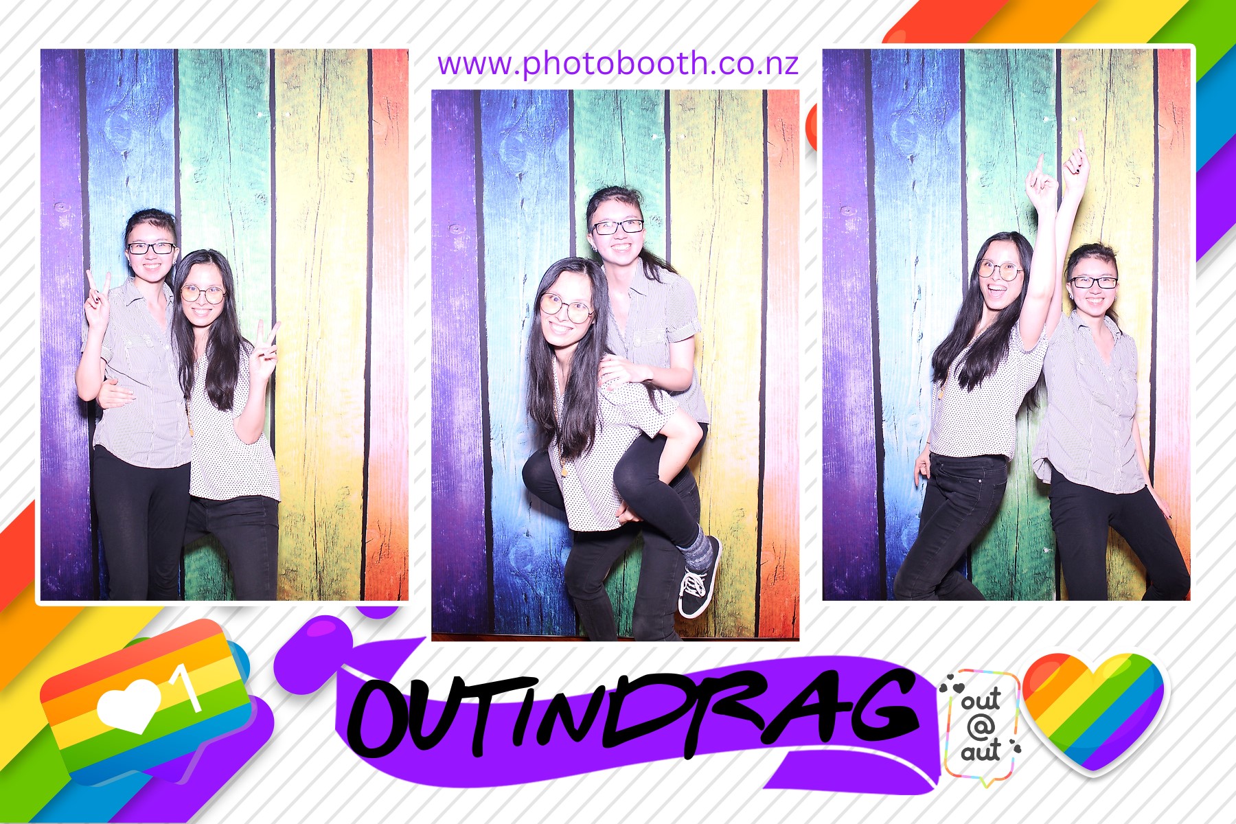 OUT AUT | View more photos from the event at gallery.photobooth.co.nz/u/SelfieCentral/OUT-AUT
