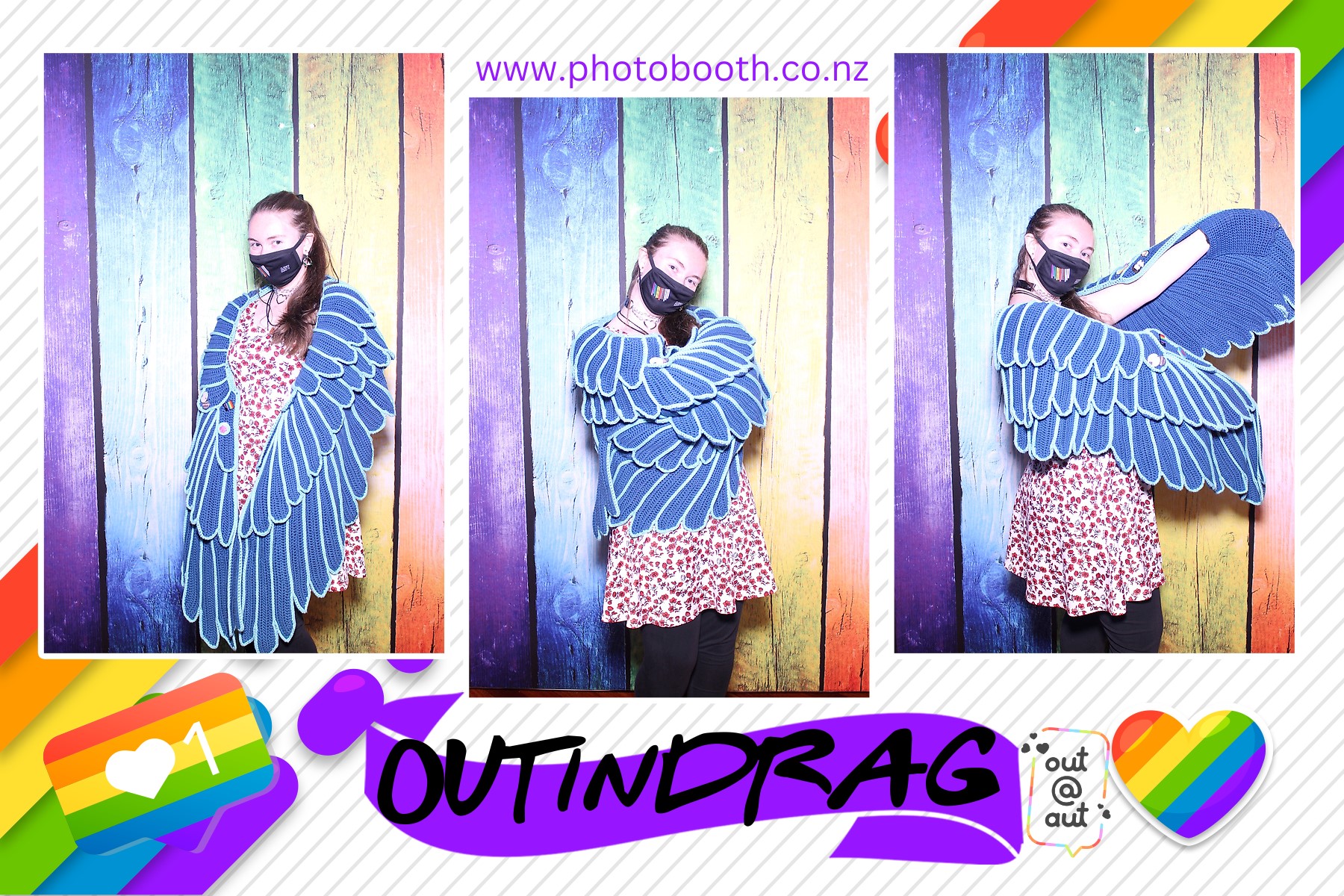 OUT AUT | View more photos from the event at gallery.photobooth.co.nz/u/SelfieCentral/OUT-AUT