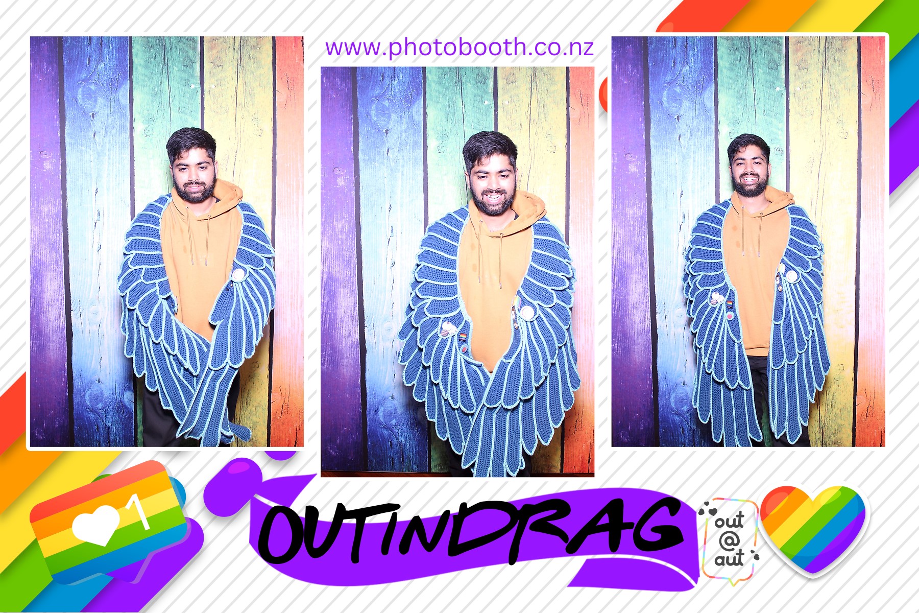 OUT AUT | View more photos from the event at gallery.photobooth.co.nz/u/SelfieCentral/OUT-AUT