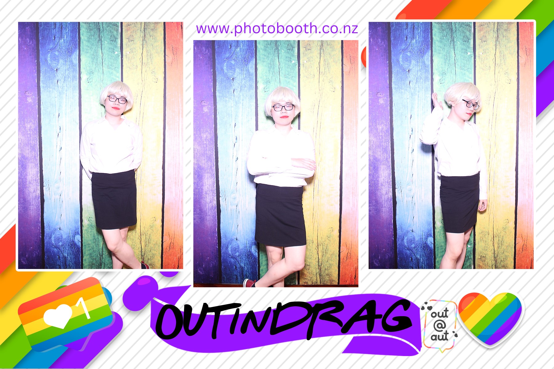 OUT AUT | View more photos from the event at gallery.photobooth.co.nz/u/SelfieCentral/OUT-AUT