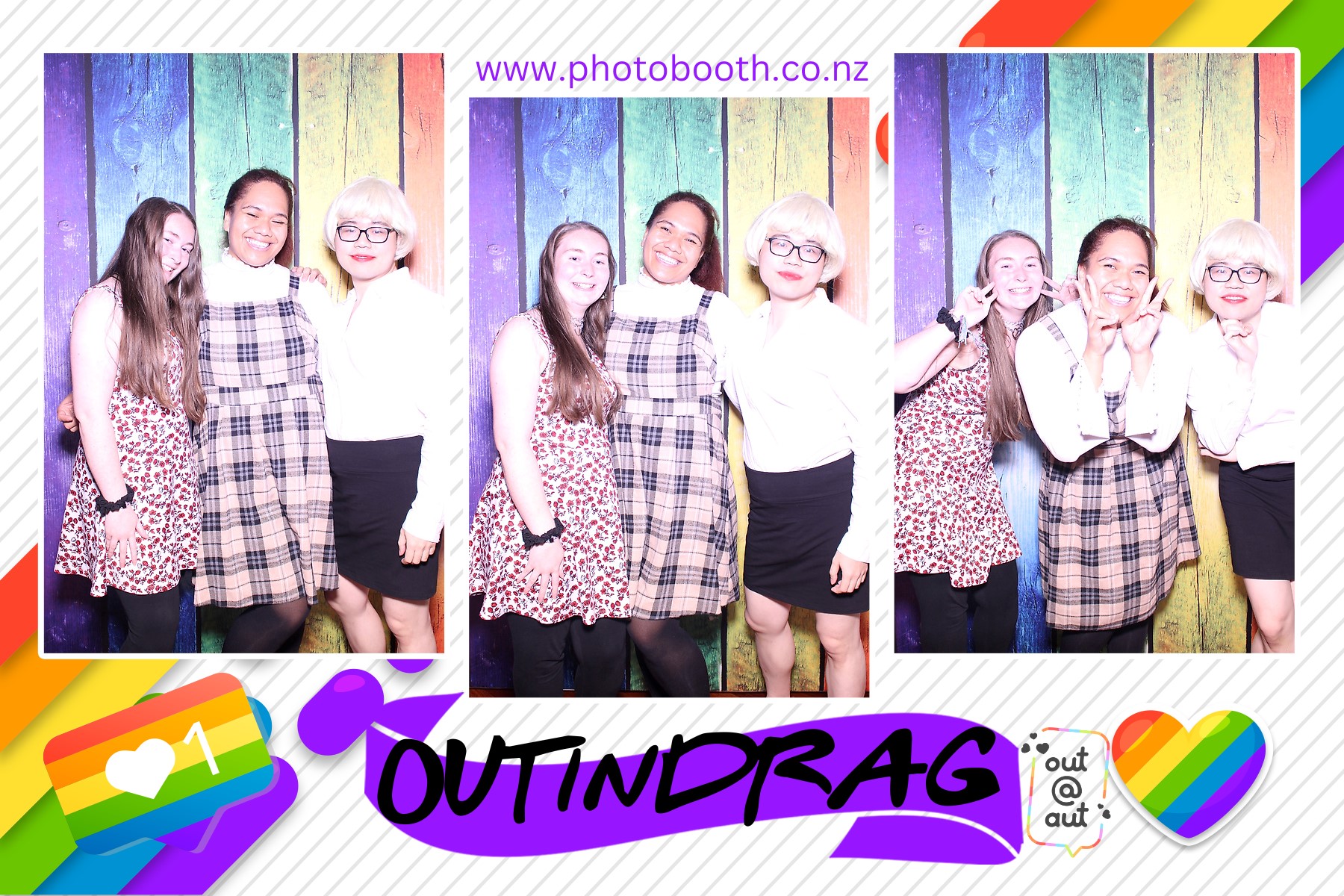OUT AUT | View more photos from the event at gallery.photobooth.co.nz/u/SelfieCentral/OUT-AUT