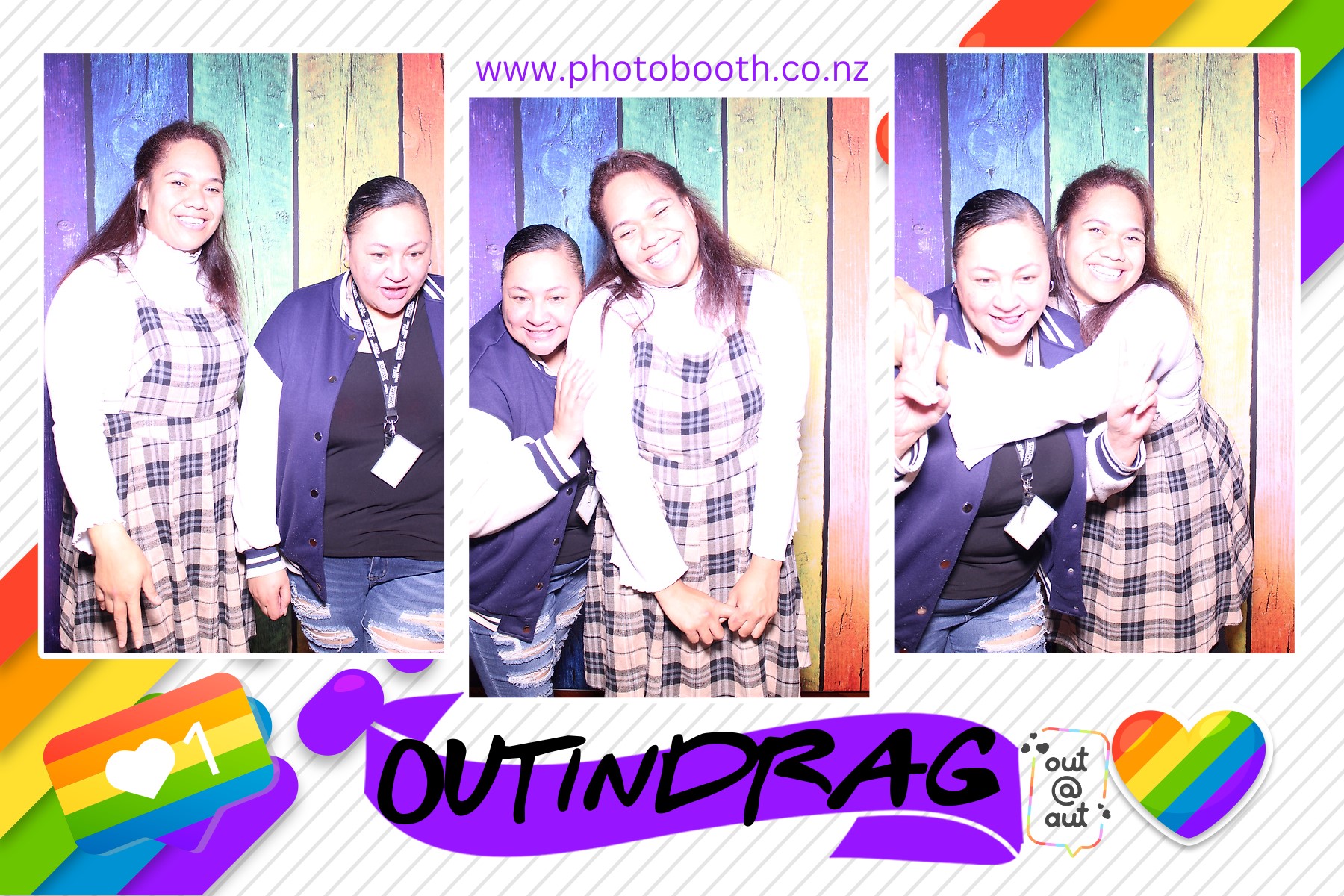 OUT AUT | View more photos from the event at gallery.photobooth.co.nz/u/SelfieCentral/OUT-AUT