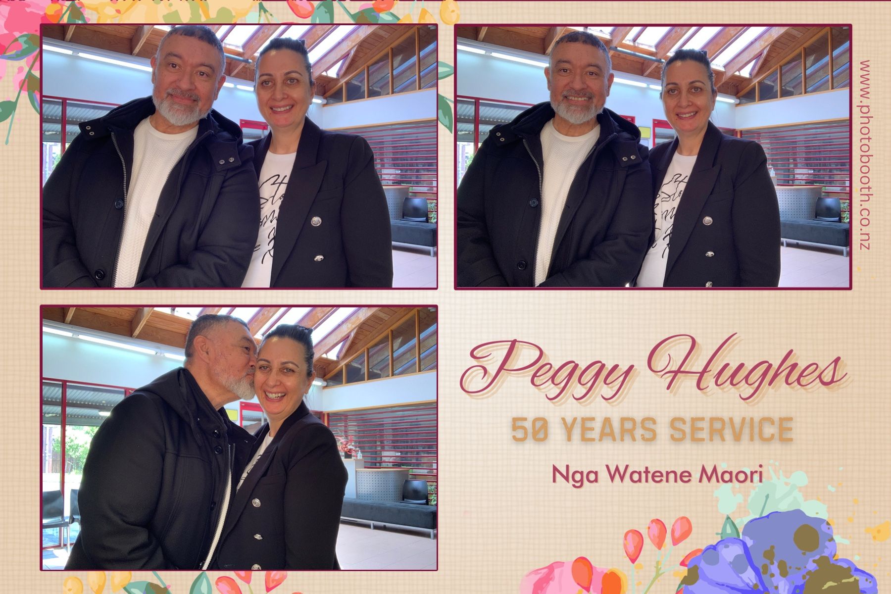 Peggy Hughes 50 Years of Service | View more photos from the event at gallery.photobooth.co.nz/u/SelfieCentral/Peggy-Hughes-50-Years-of-Service