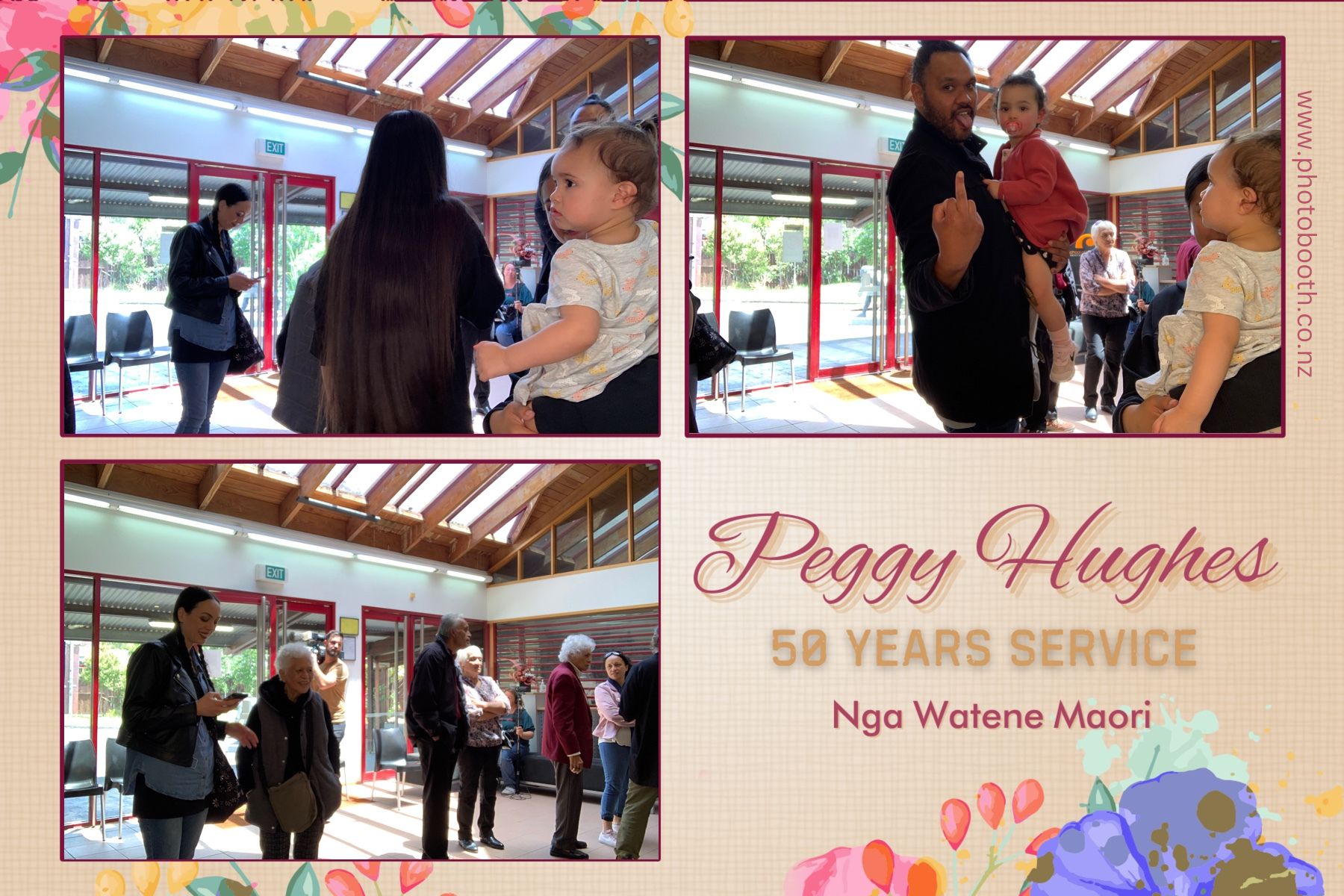Peggy Hughes 50 Years of Service | View more photos from the event at gallery.photobooth.co.nz/u/SelfieCentral/Peggy-Hughes-50-Years-of-Service