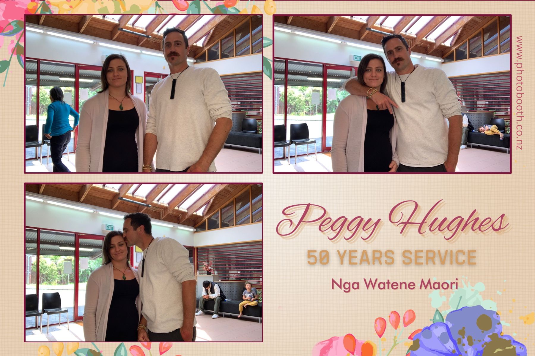 Peggy Hughes 50 Years of Service | View more photos from the event at gallery.photobooth.co.nz/u/SelfieCentral/Peggy-Hughes-50-Years-of-Service