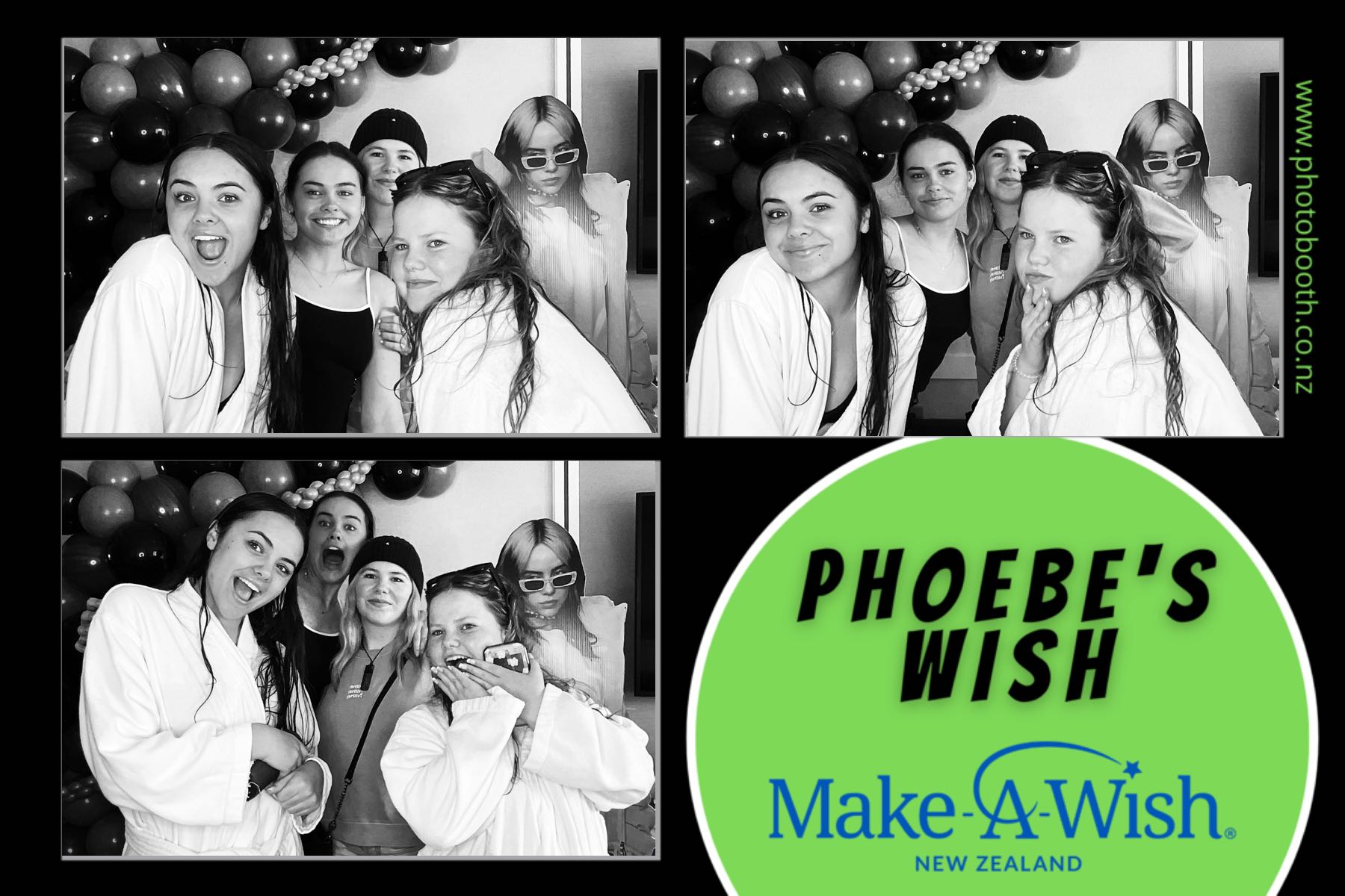 Phoebe's Wish | View more photos from the event at gallery.photobooth.co.nz/u/SelfieCentral/Phoebes-Wish
