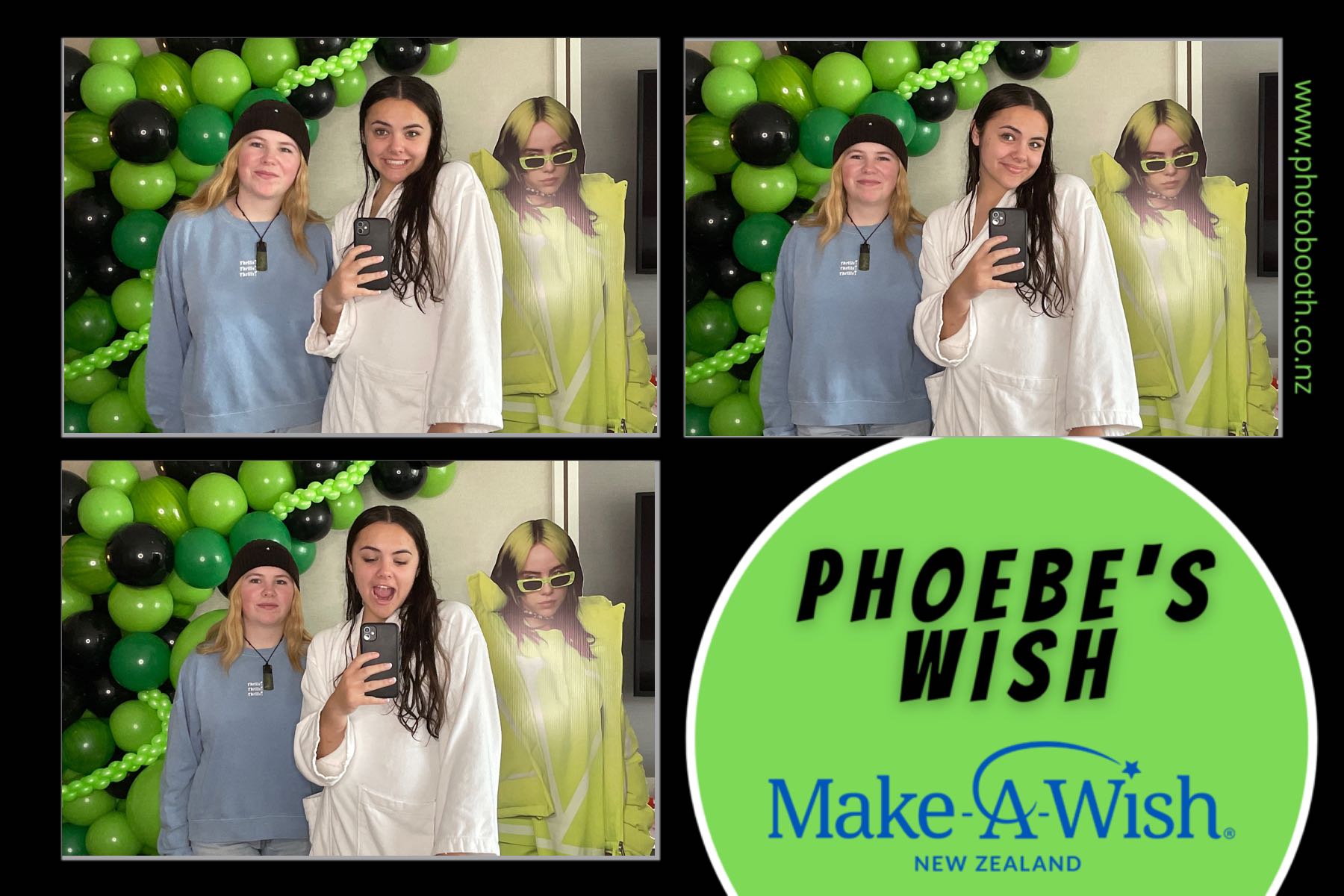Phoebe's Wish | View more photos from the event at gallery.photobooth.co.nz/u/SelfieCentral/Phoebes-Wish
