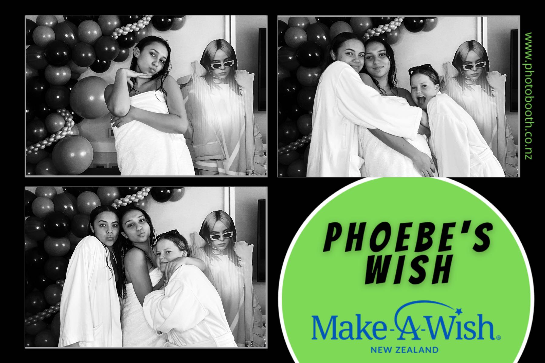 Phoebe's Wish | View more photos from the event at gallery.photobooth.co.nz/u/SelfieCentral/Phoebes-Wish