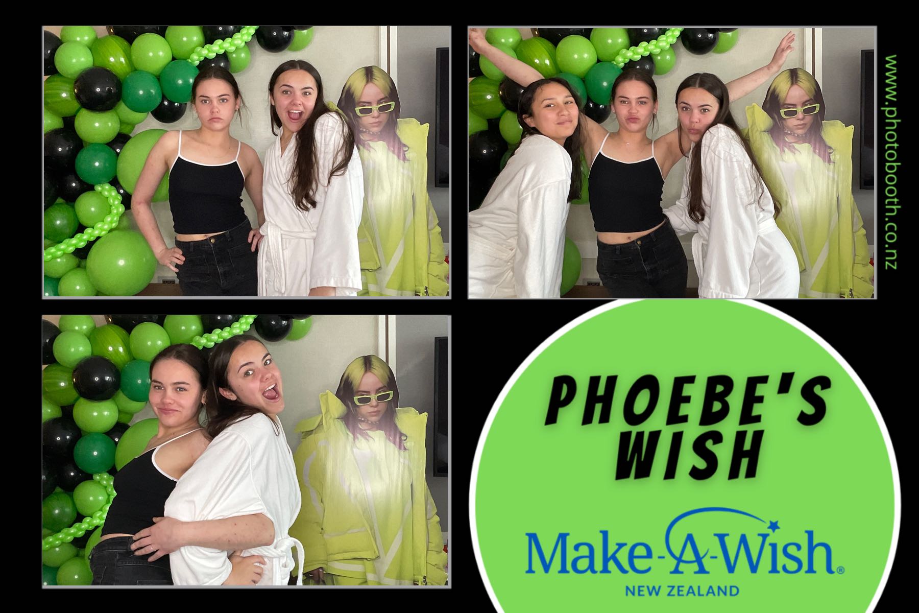 Phoebe's Wish | View more photos from the event at gallery.photobooth.co.nz/u/SelfieCentral/Phoebes-Wish