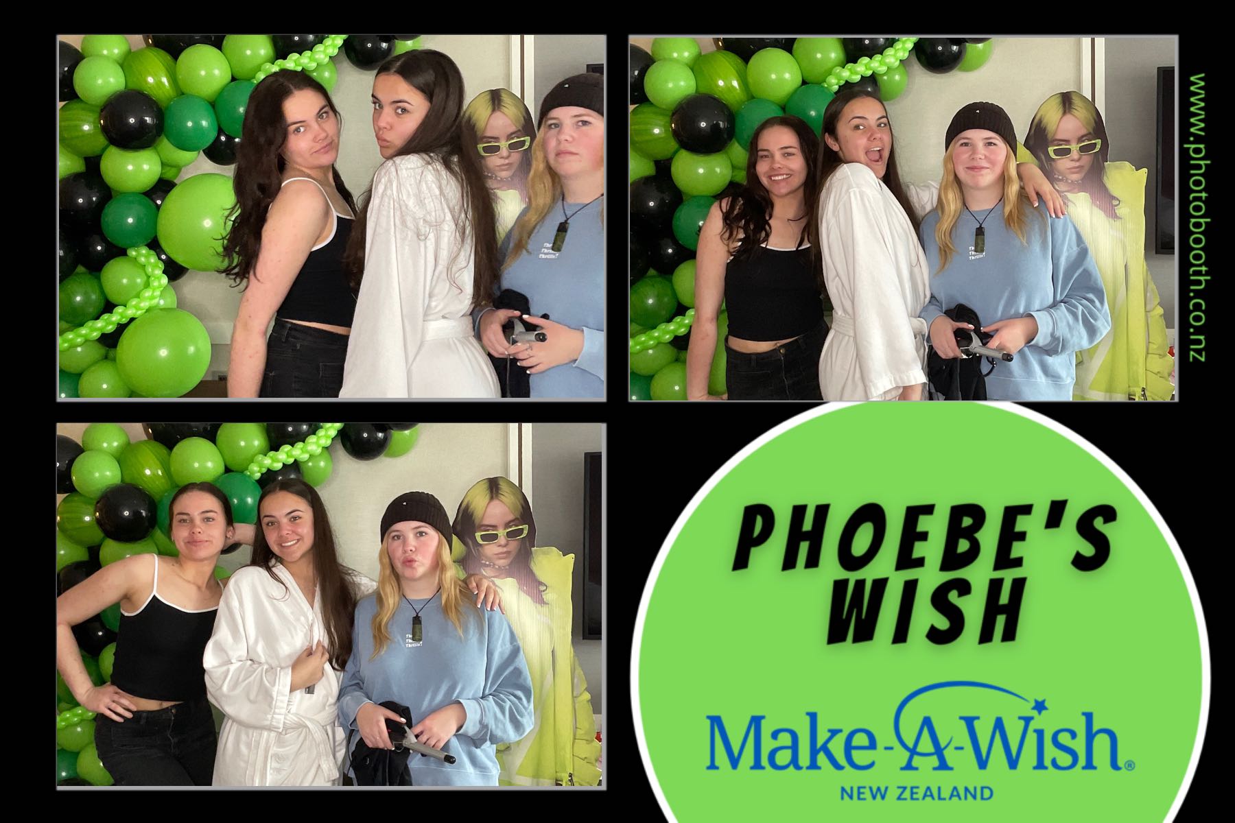 Phoebe's Wish | View more photos from the event at gallery.photobooth.co.nz/u/SelfieCentral/Phoebes-Wish