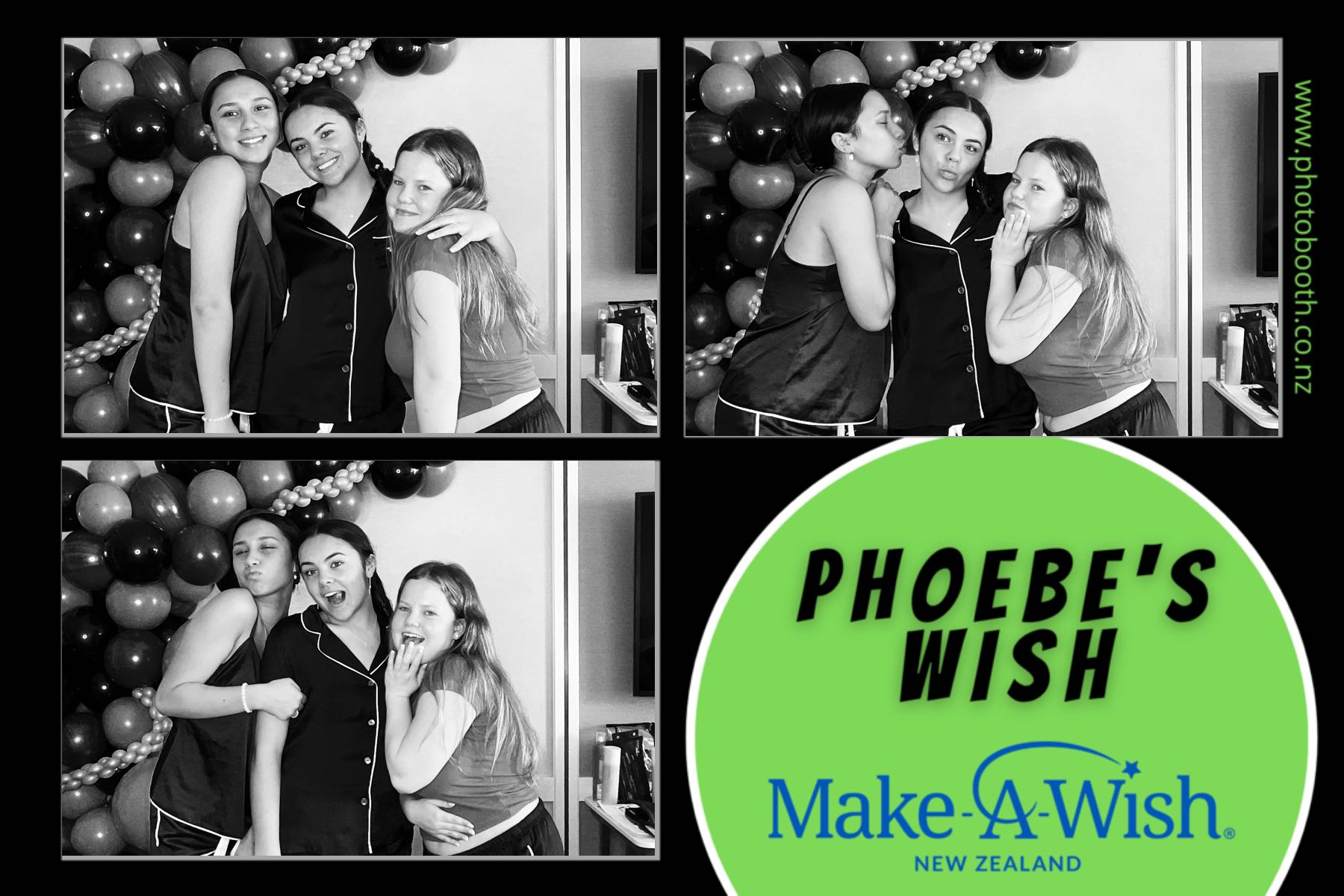 Phoebe's Wish | View more photos from the event at gallery.photobooth.co.nz/u/SelfieCentral/Phoebes-Wish