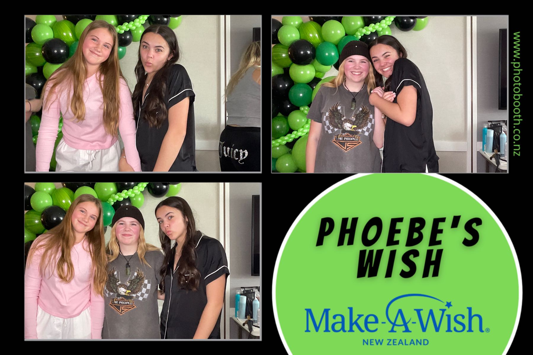 Phoebe's Wish | View more photos from the event at gallery.photobooth.co.nz/u/SelfieCentral/Phoebes-Wish