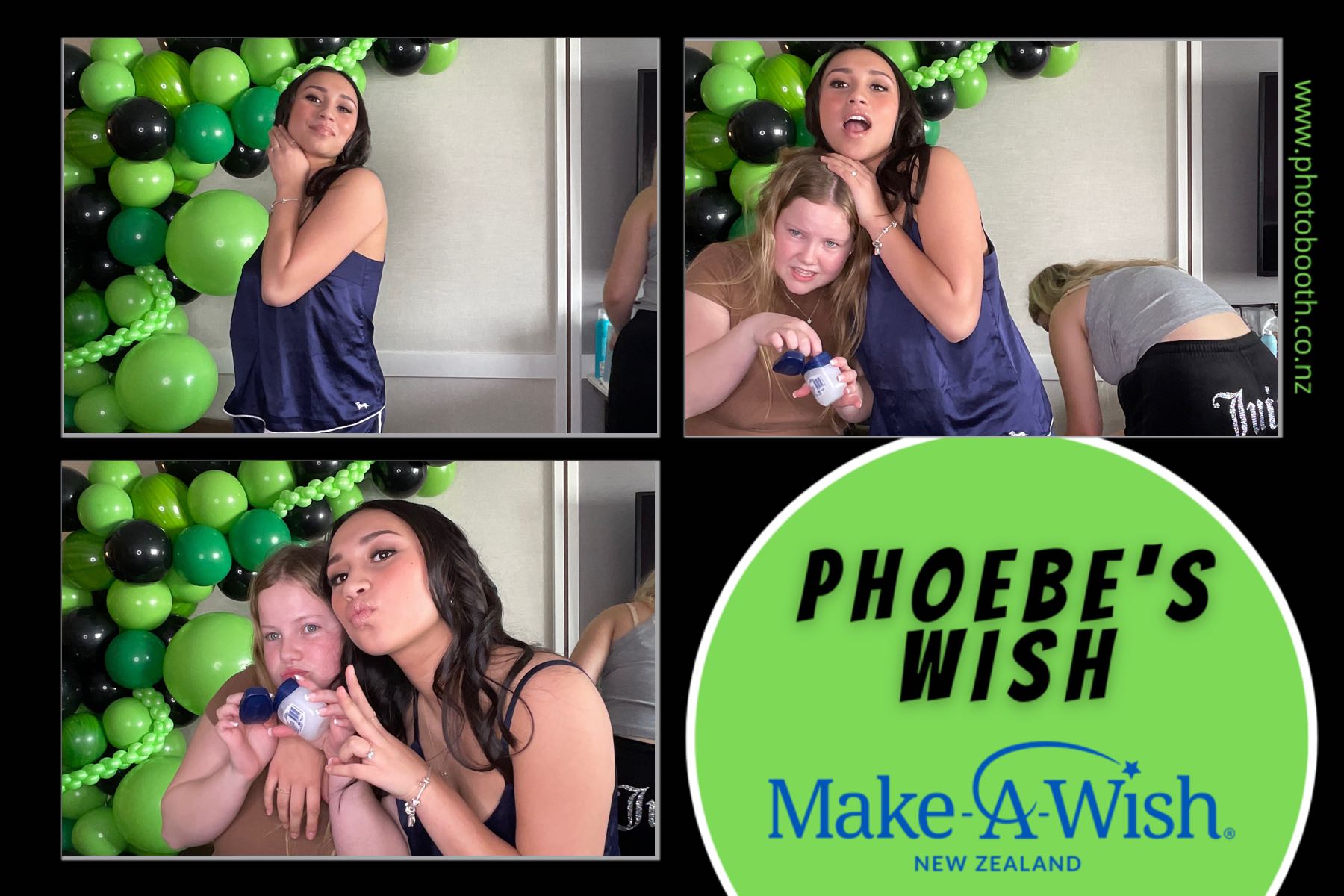 Phoebe's Wish | View more photos from the event at gallery.photobooth.co.nz/u/SelfieCentral/Phoebes-Wish